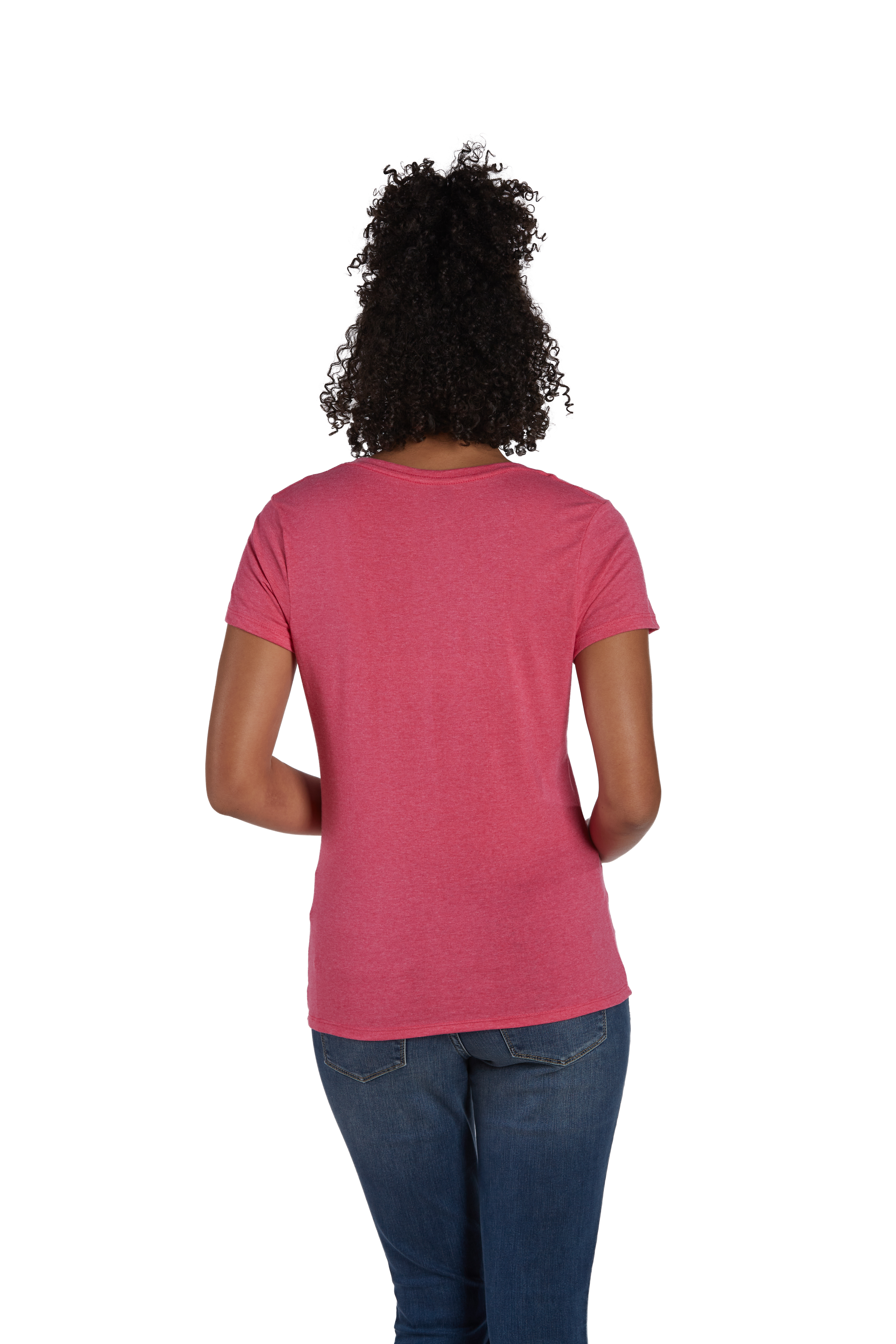 Hanes 42VT Jzzbrry Pink Triblend