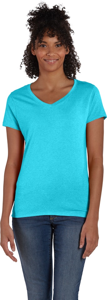 Hanes 42VT Turquoise Triblend