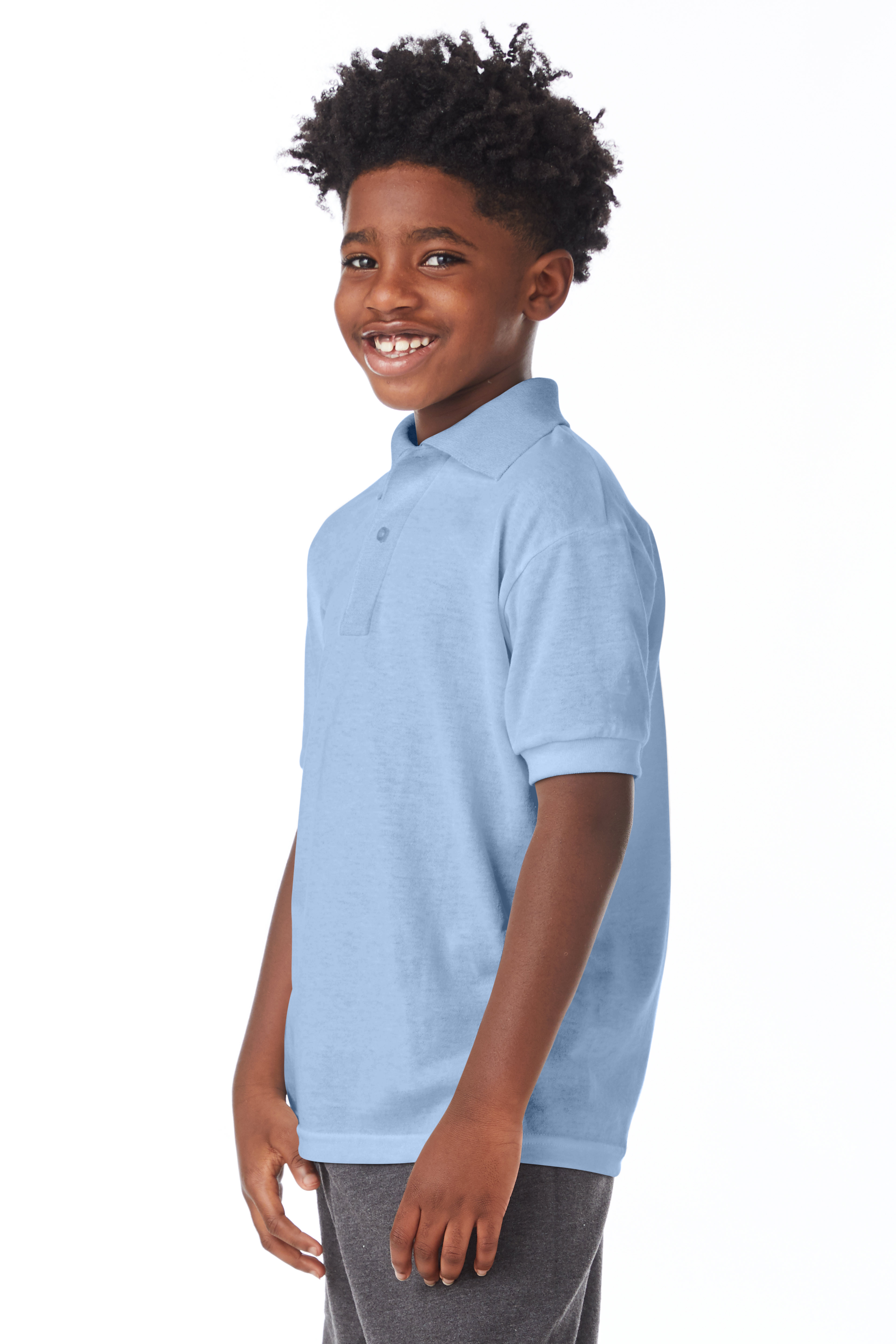 Hanes 054Y Light Blue