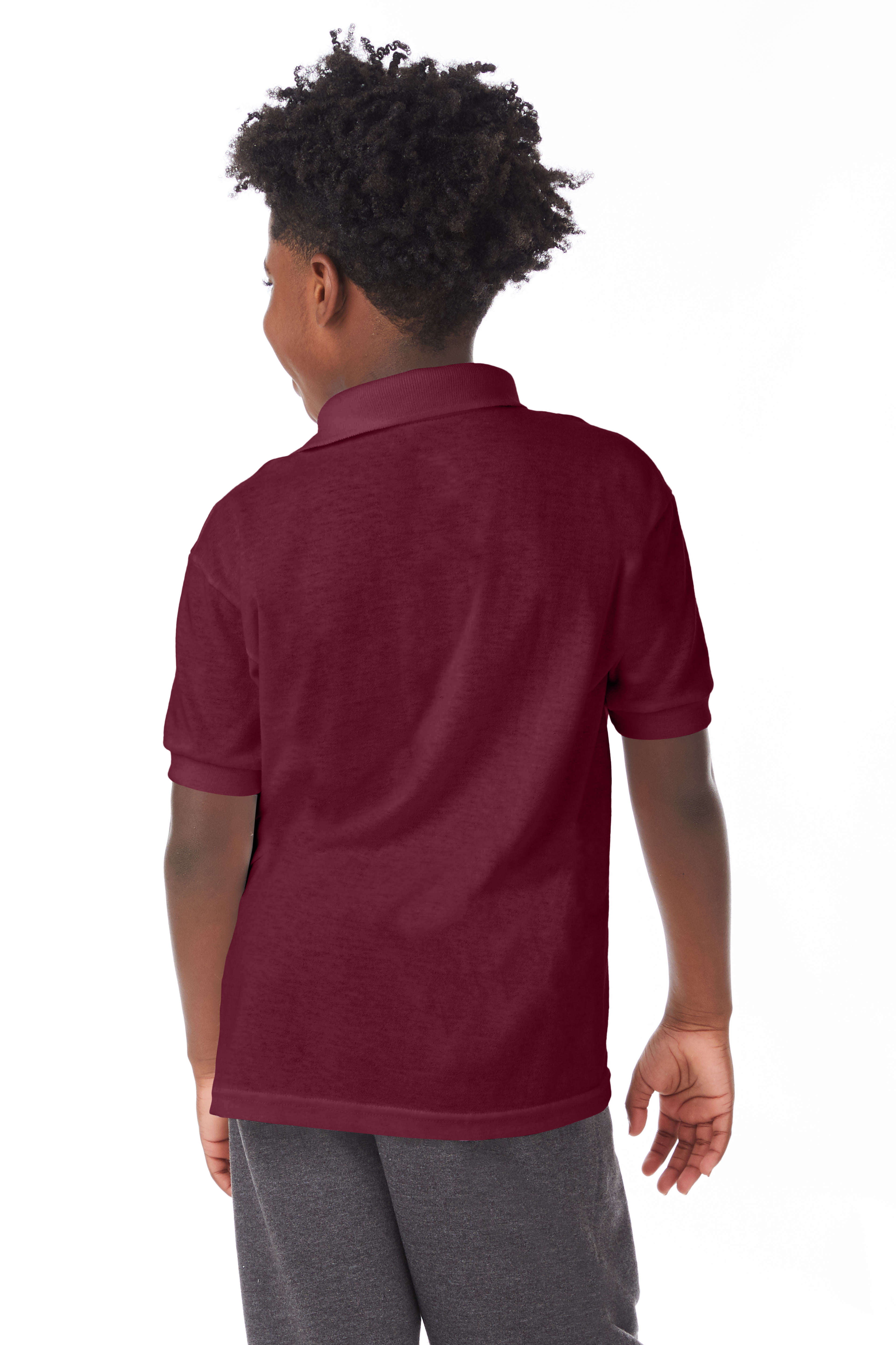 Hanes 054Y Maroon