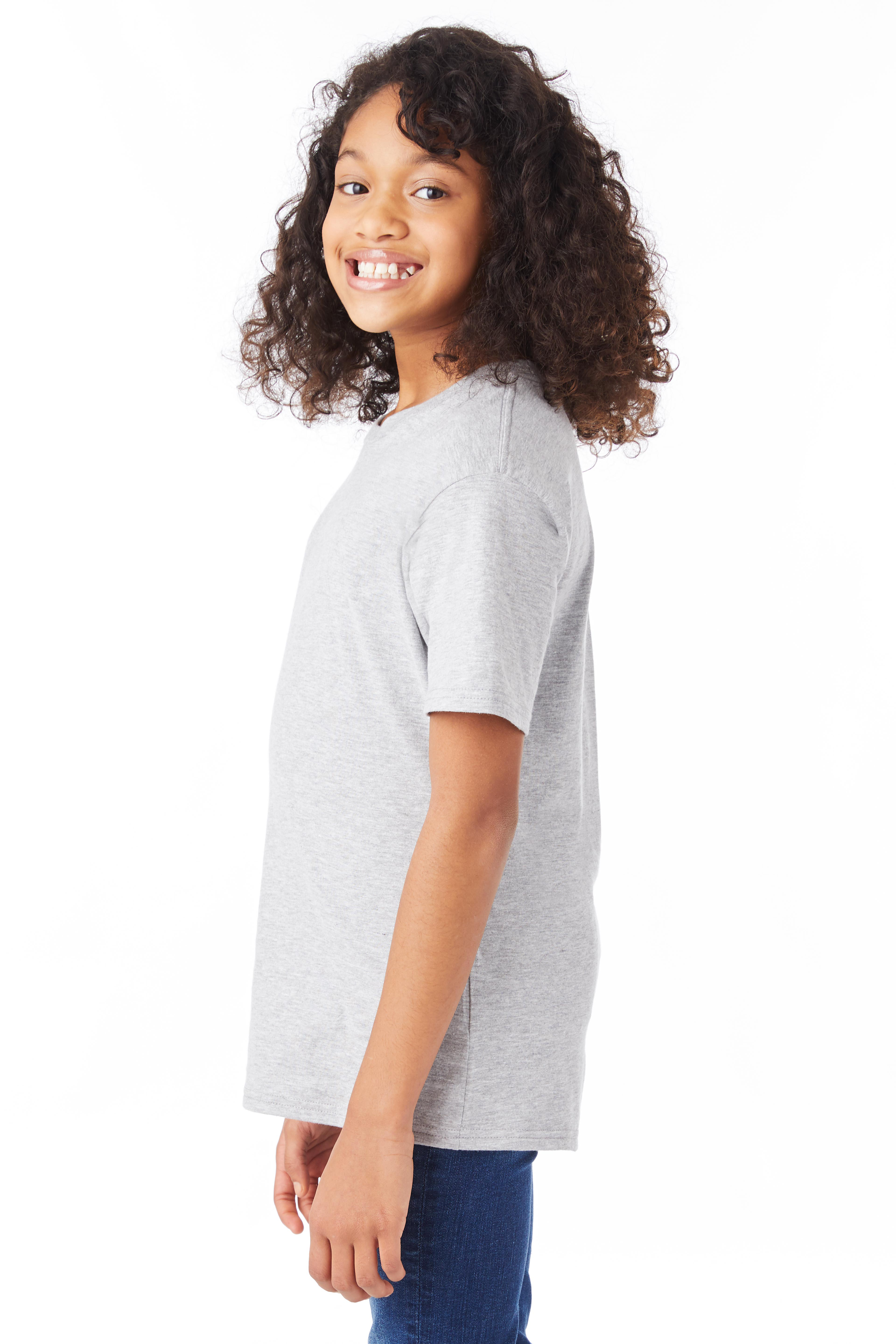 Hanes 498Y Light Steel