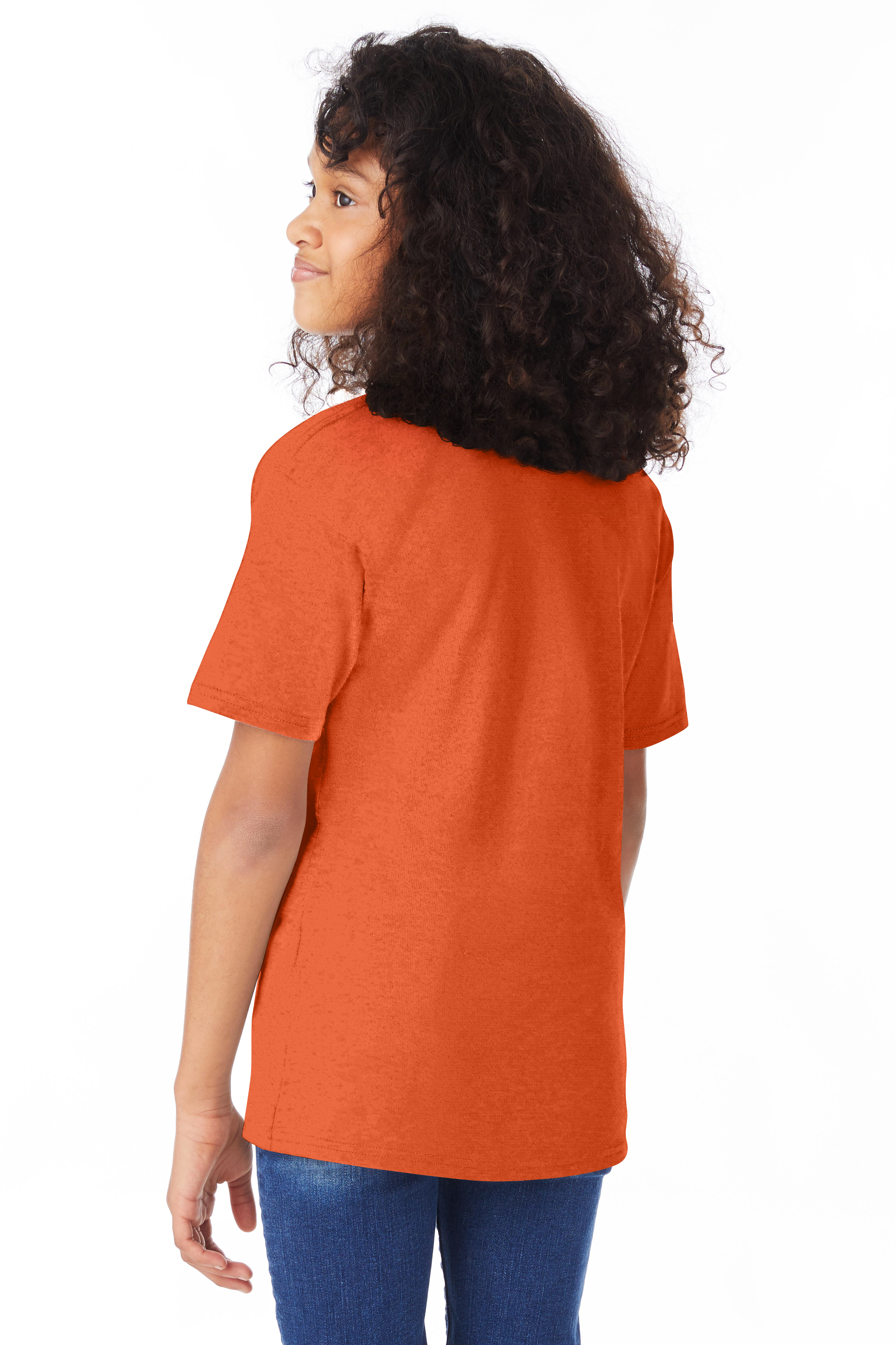 Hanes 498Y Orange