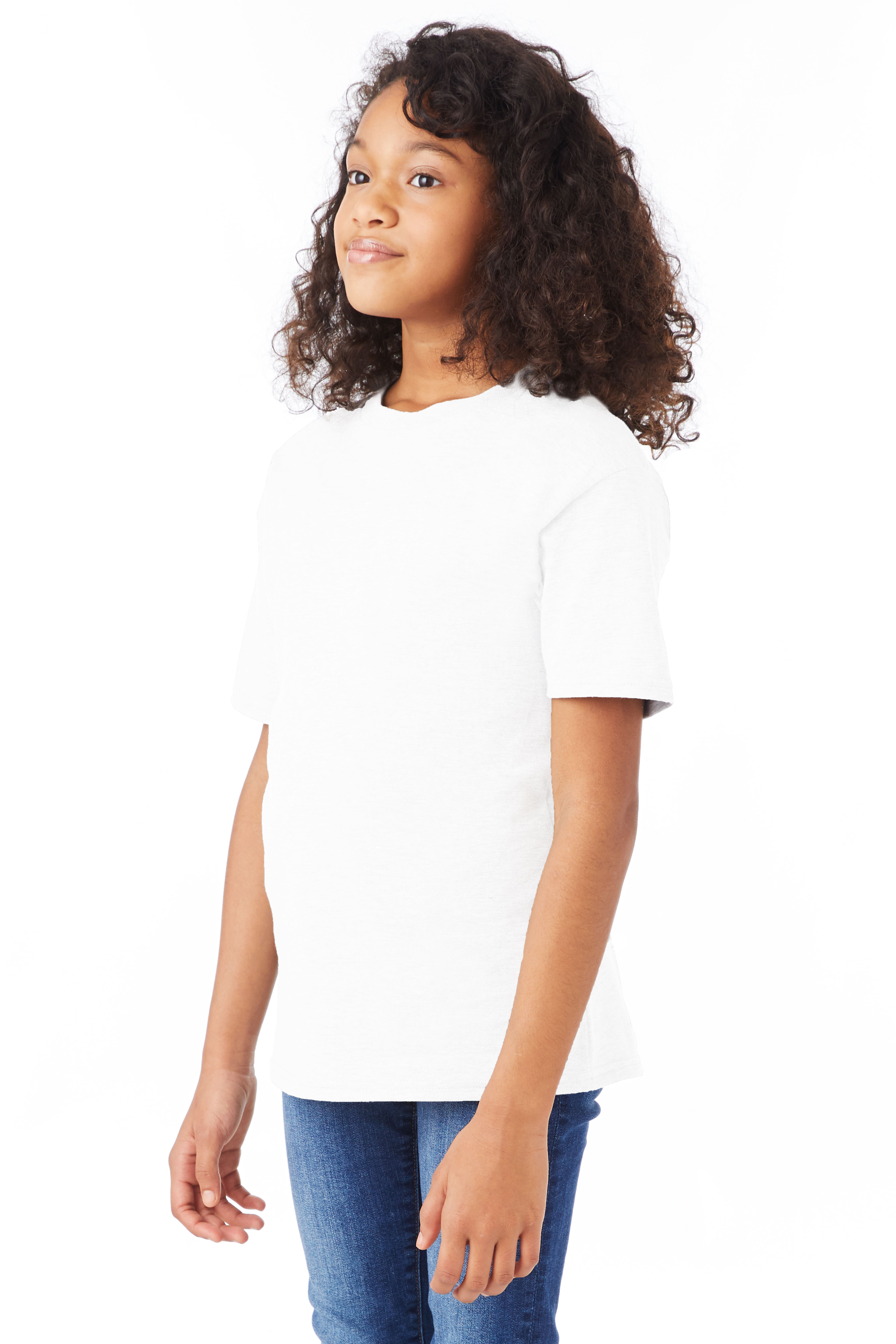 Hanes 498Y White