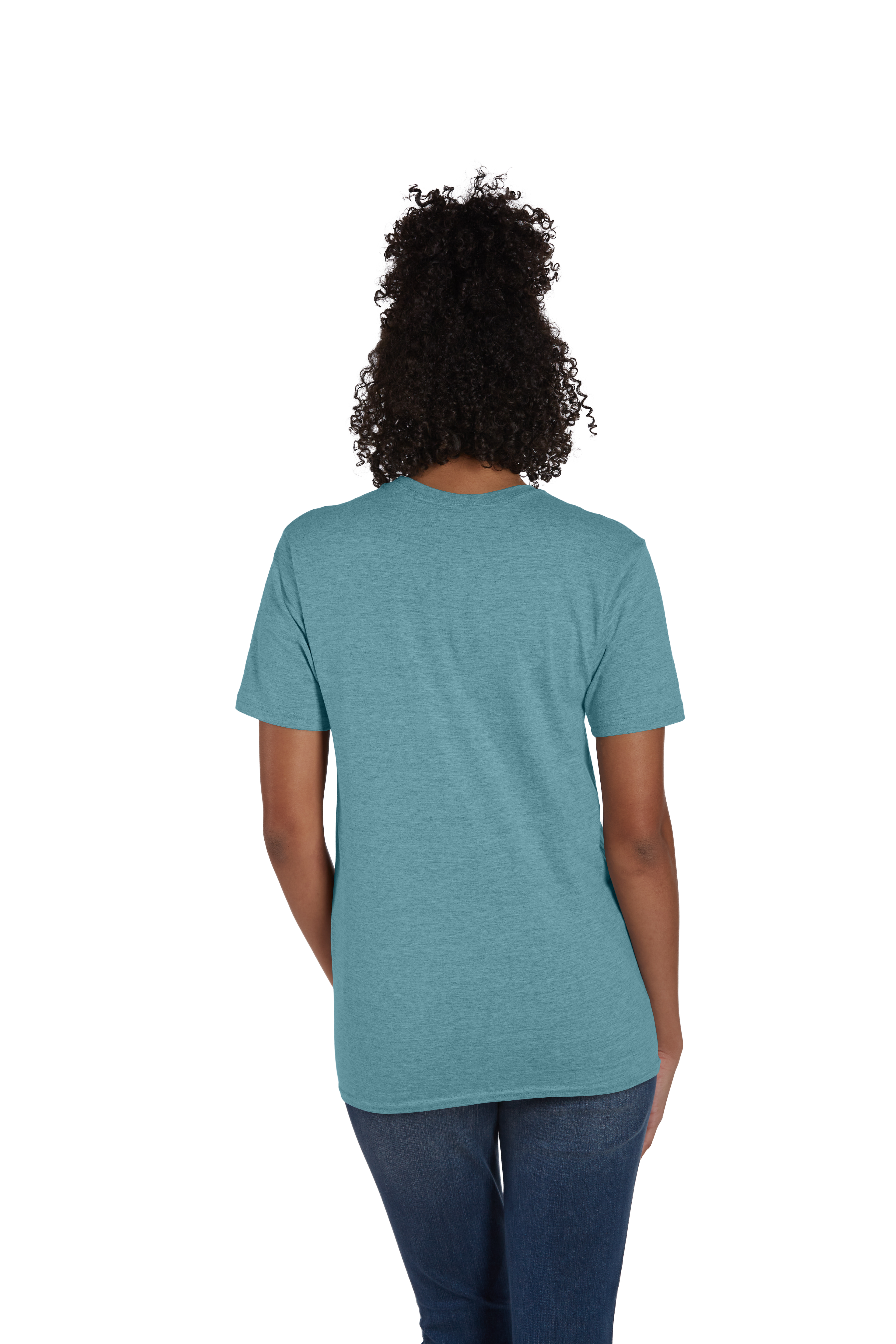 Hanes 4980 Marbled Green Clay