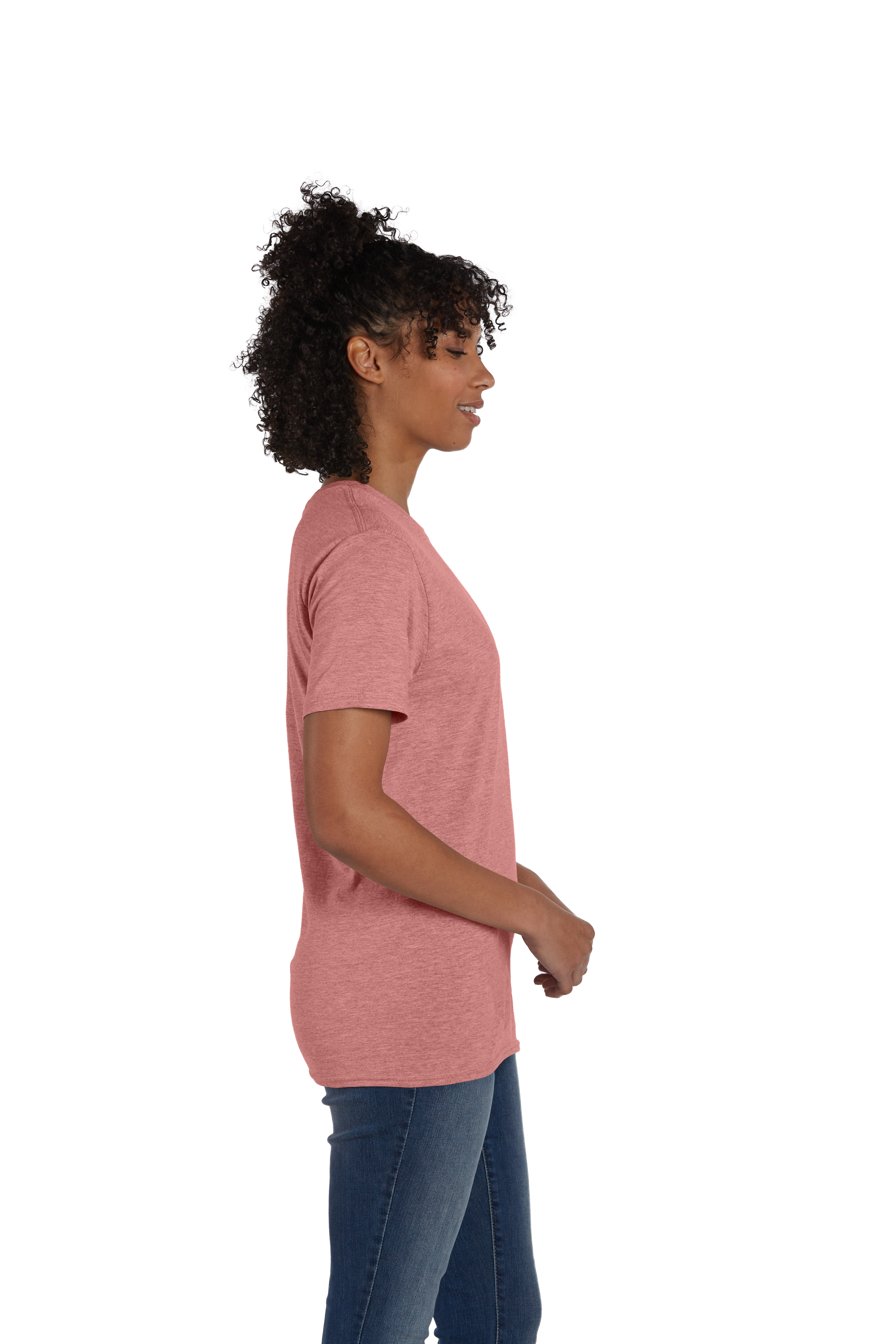 Hanes 4980 Mauve Heather