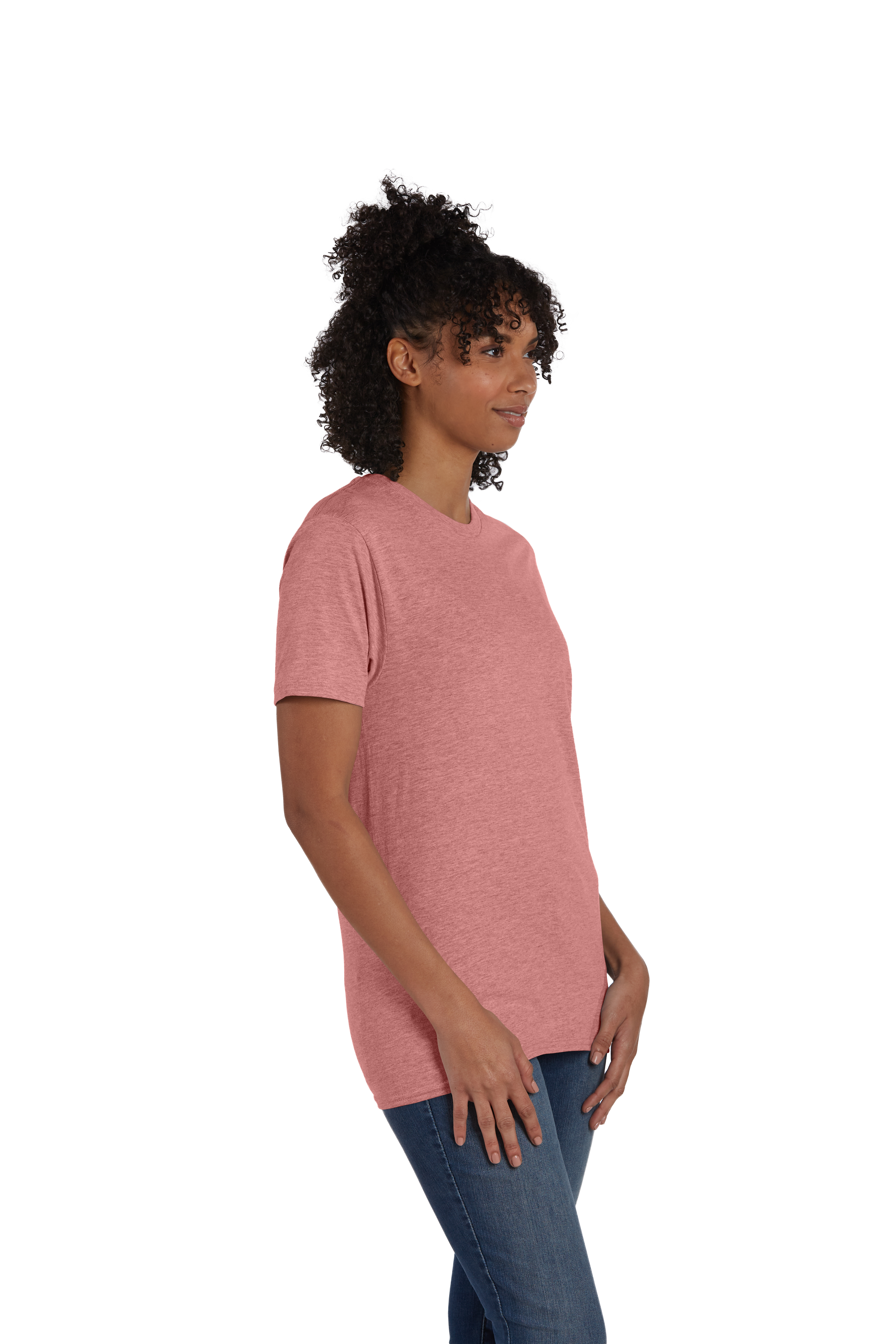 Hanes 4980 Mauve Heather