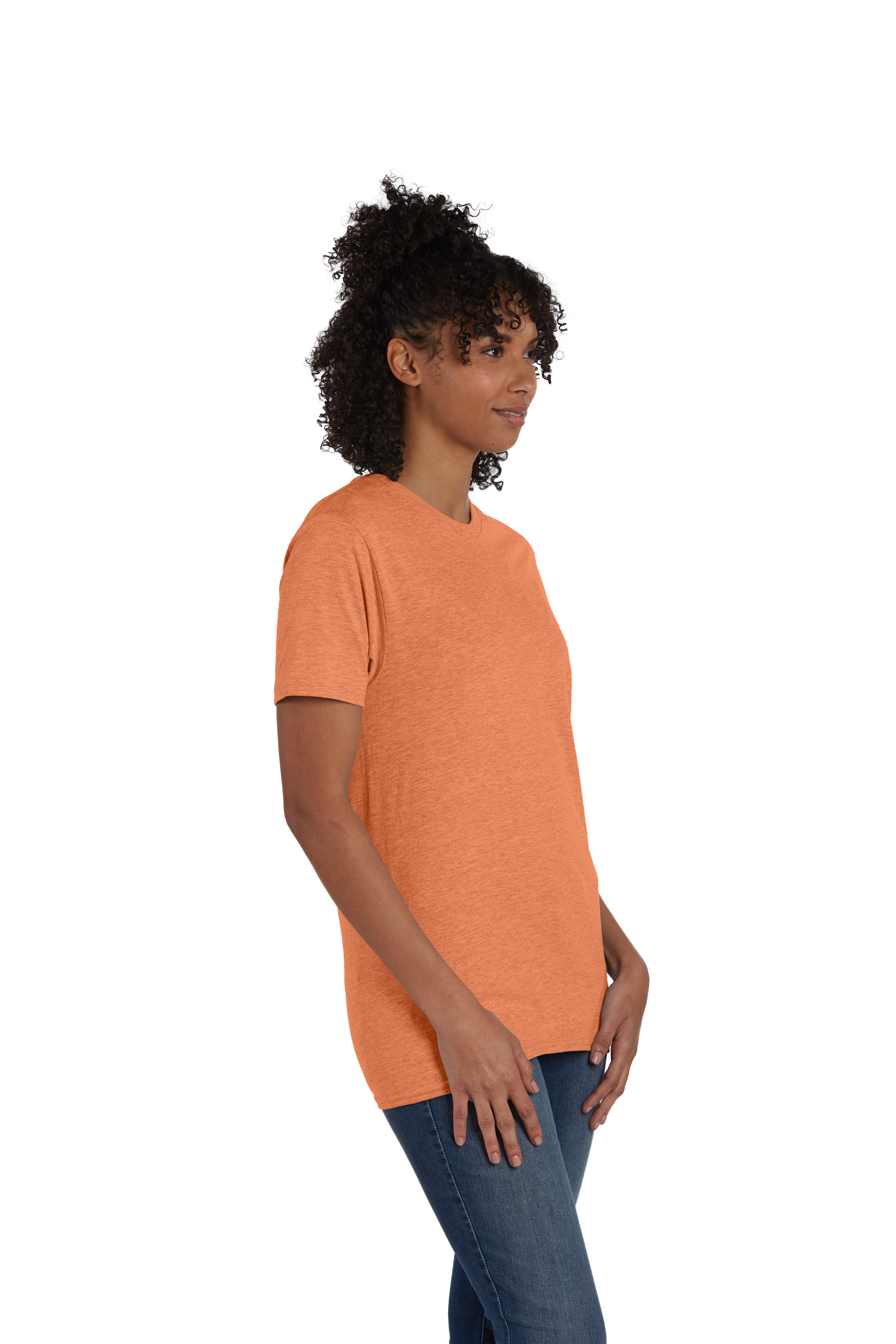 Hanes 4980 Pumpkin Heather