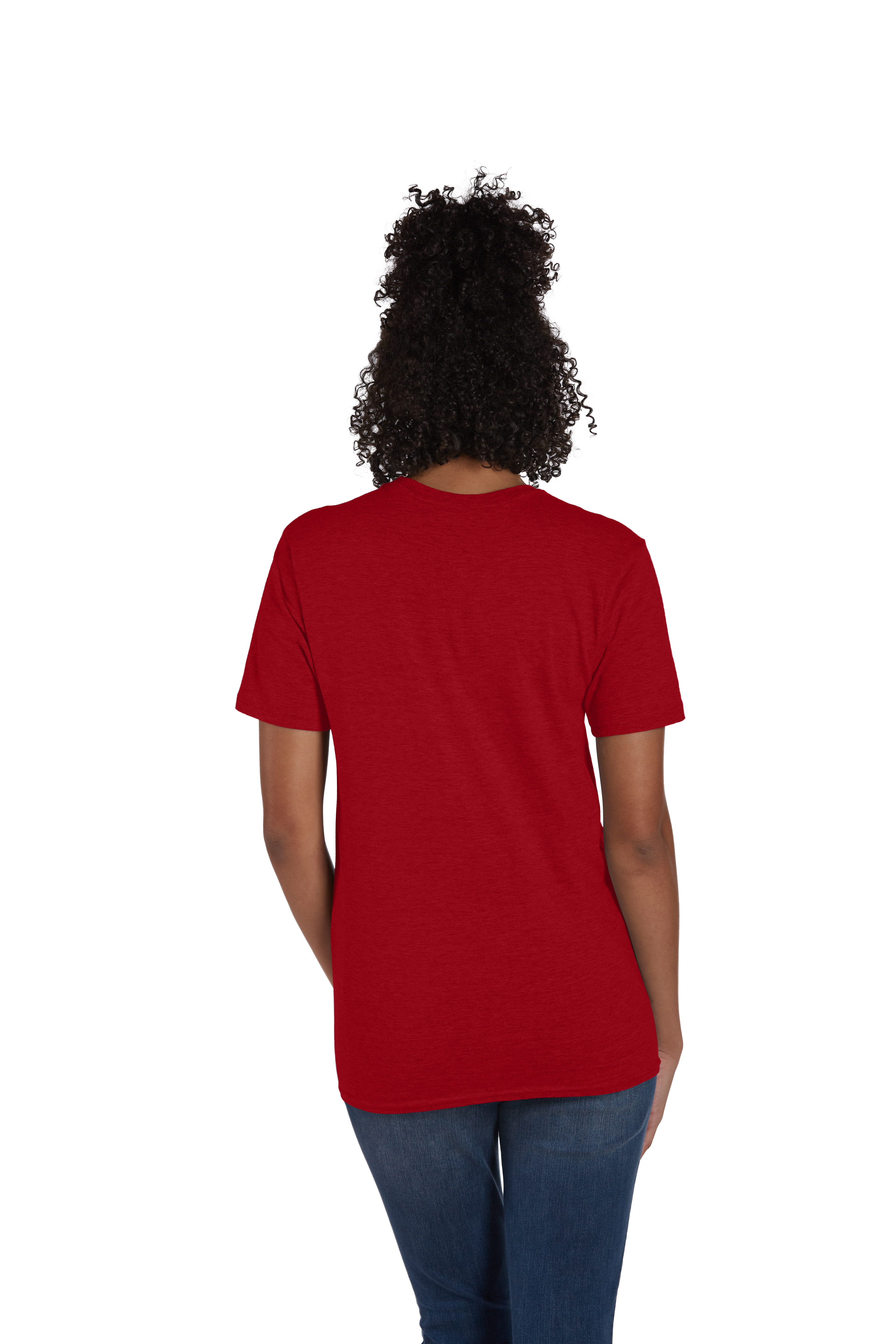 Hanes 4980 Red Pepper Heather