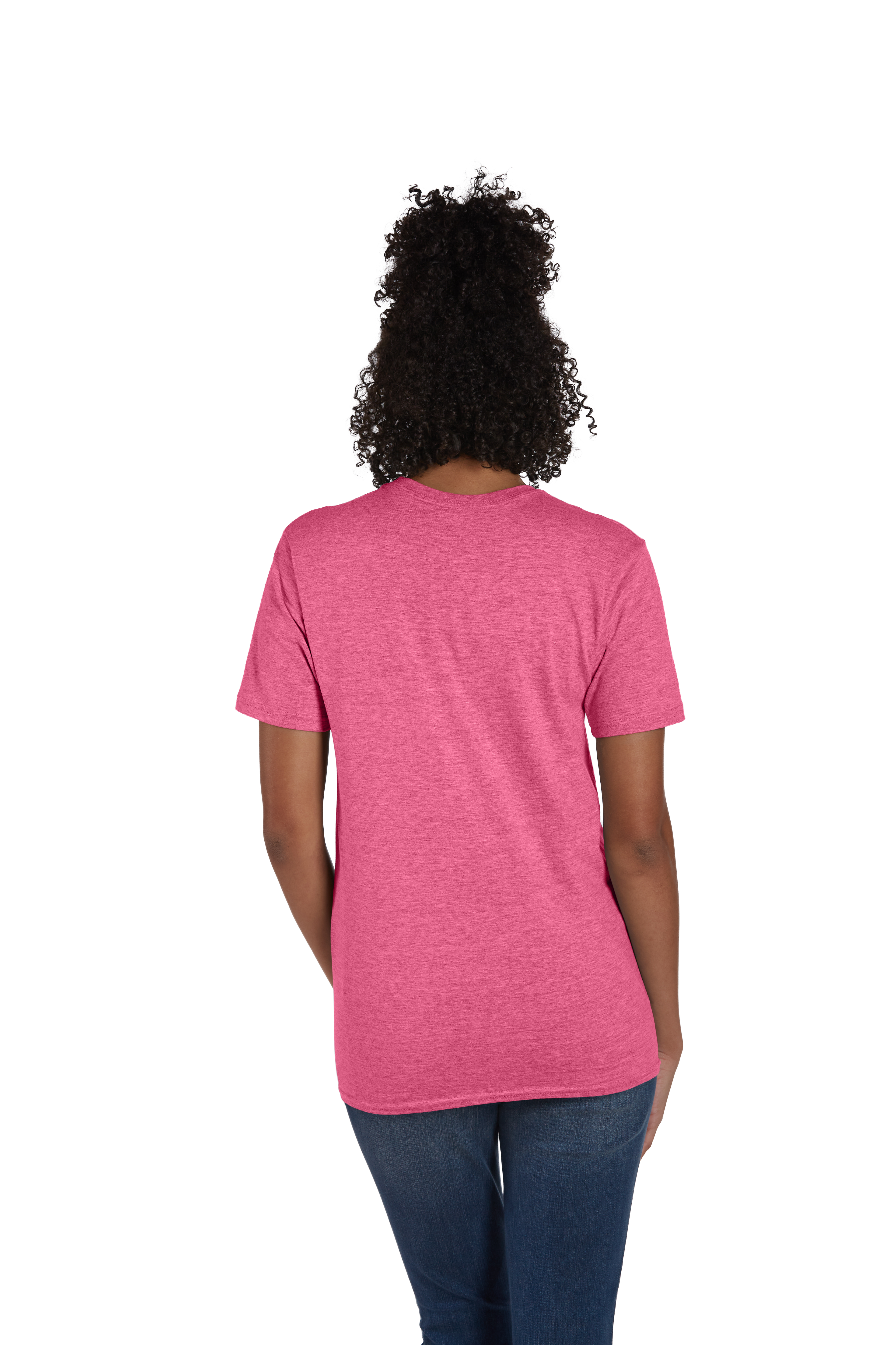 Hanes 4980 Wow Pink Heather