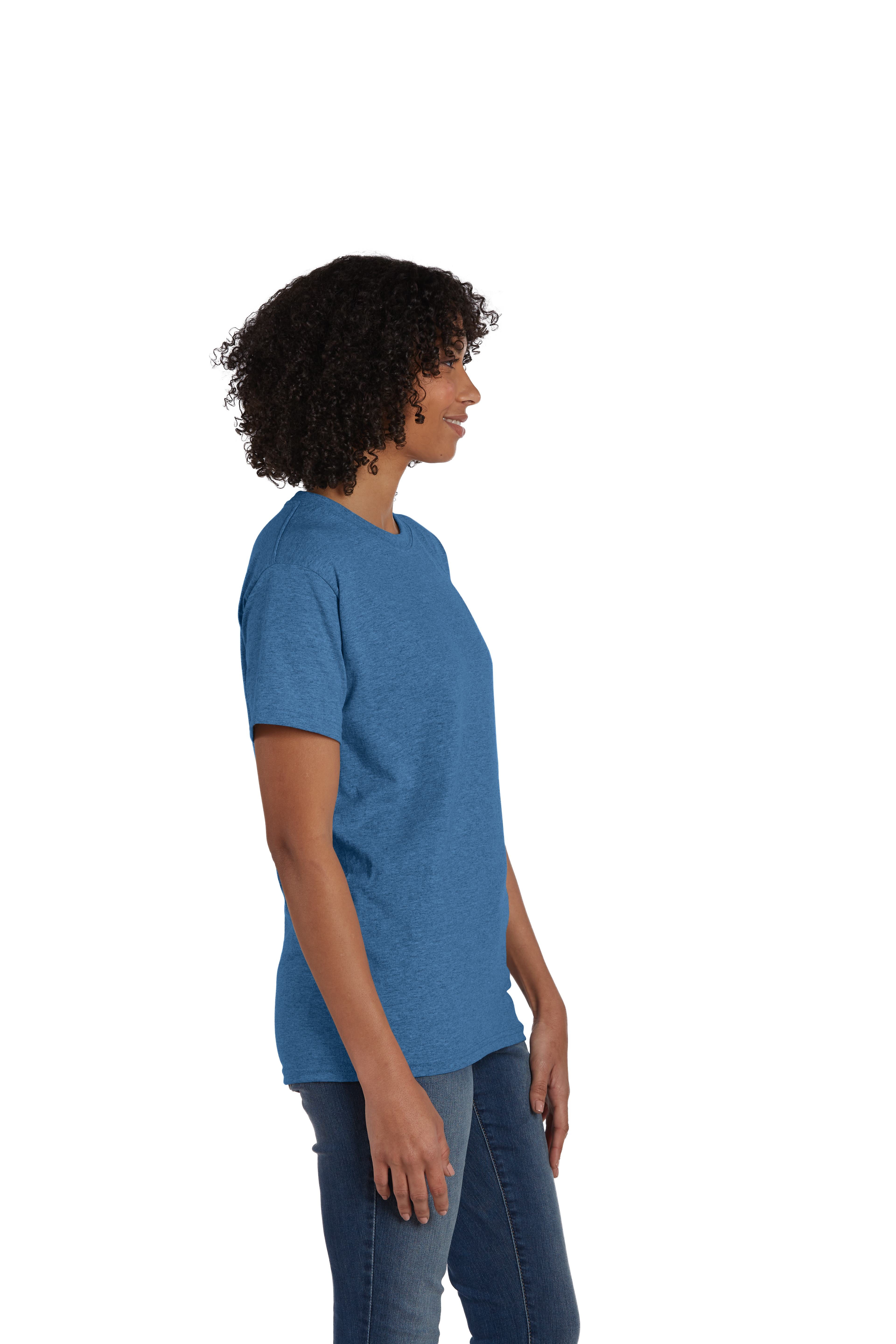 Hanes 5170 Heather Blue