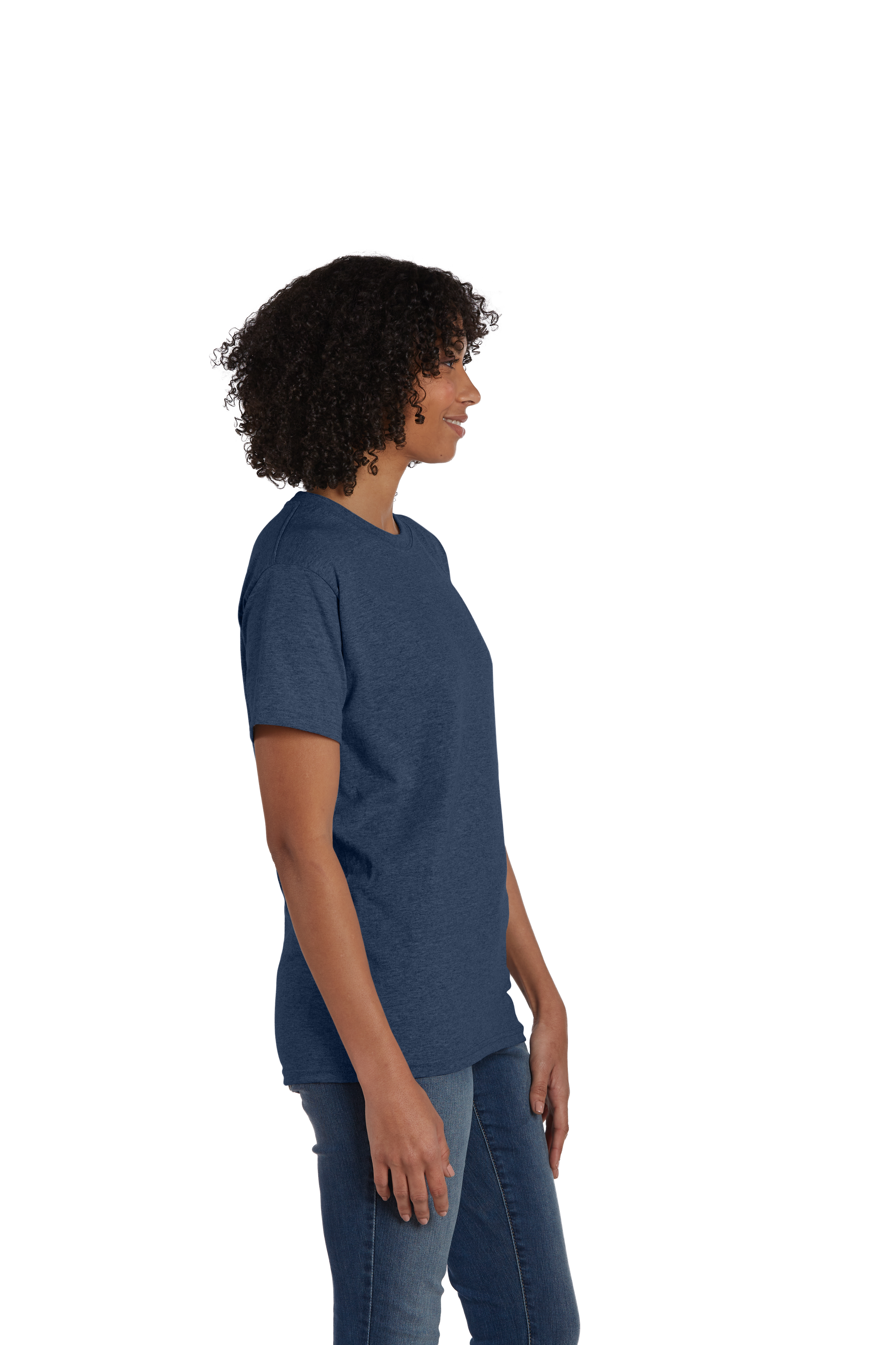 Hanes 5170 Heather Navy