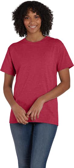 Hanes 5170 Heather Red