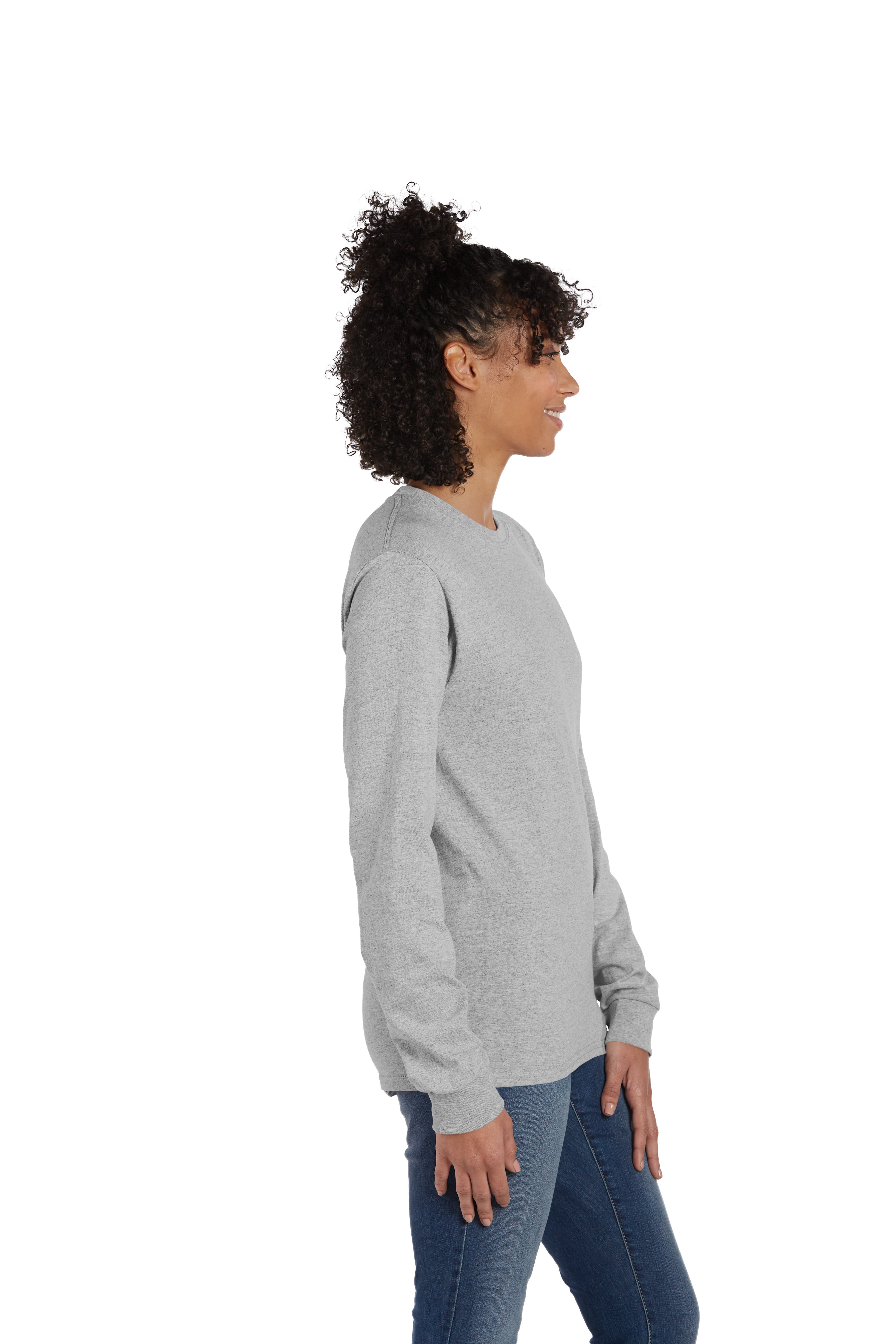 Hanes 5286 Oxford Gray