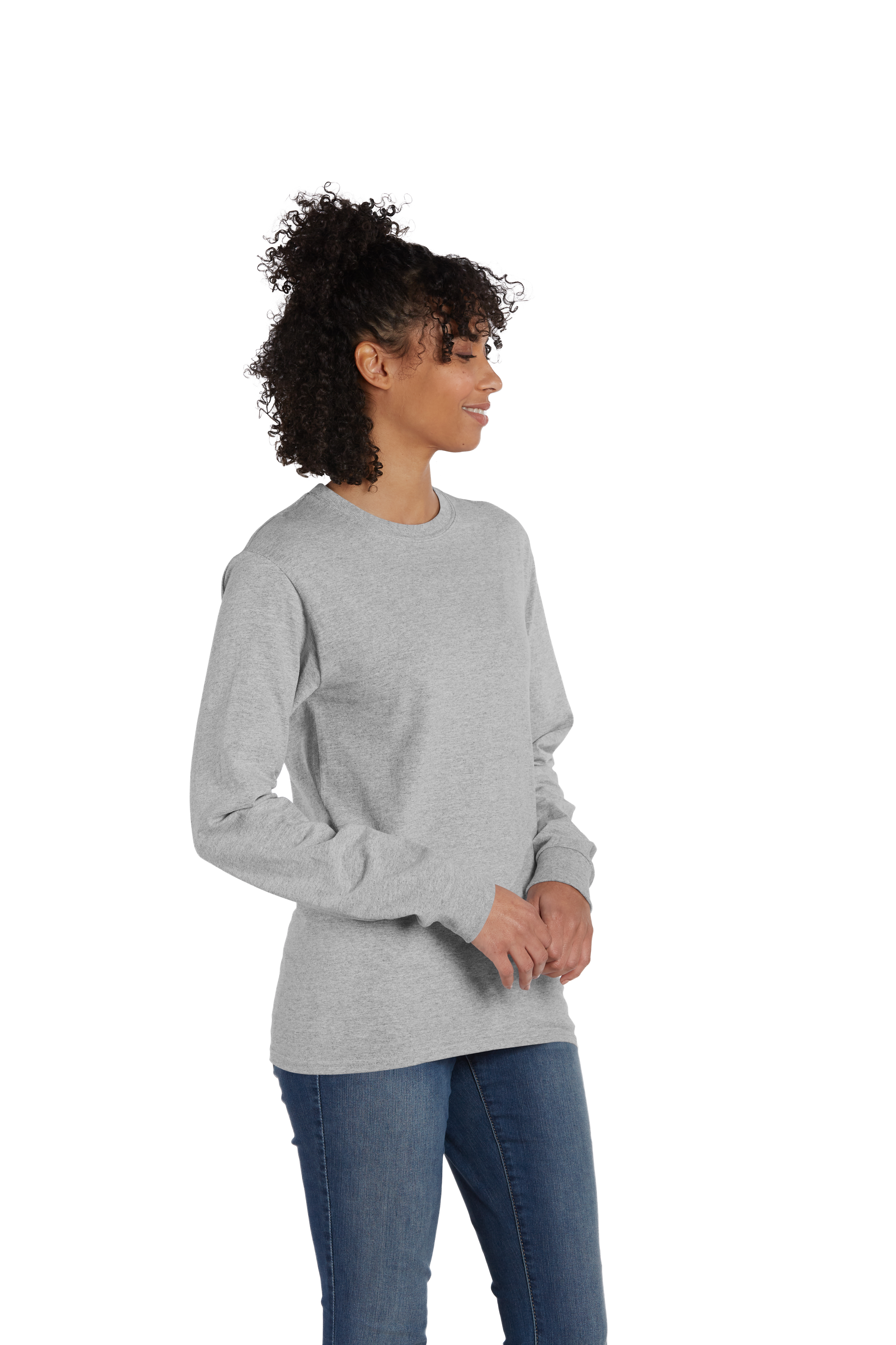 Hanes 5286 Oxford Gray