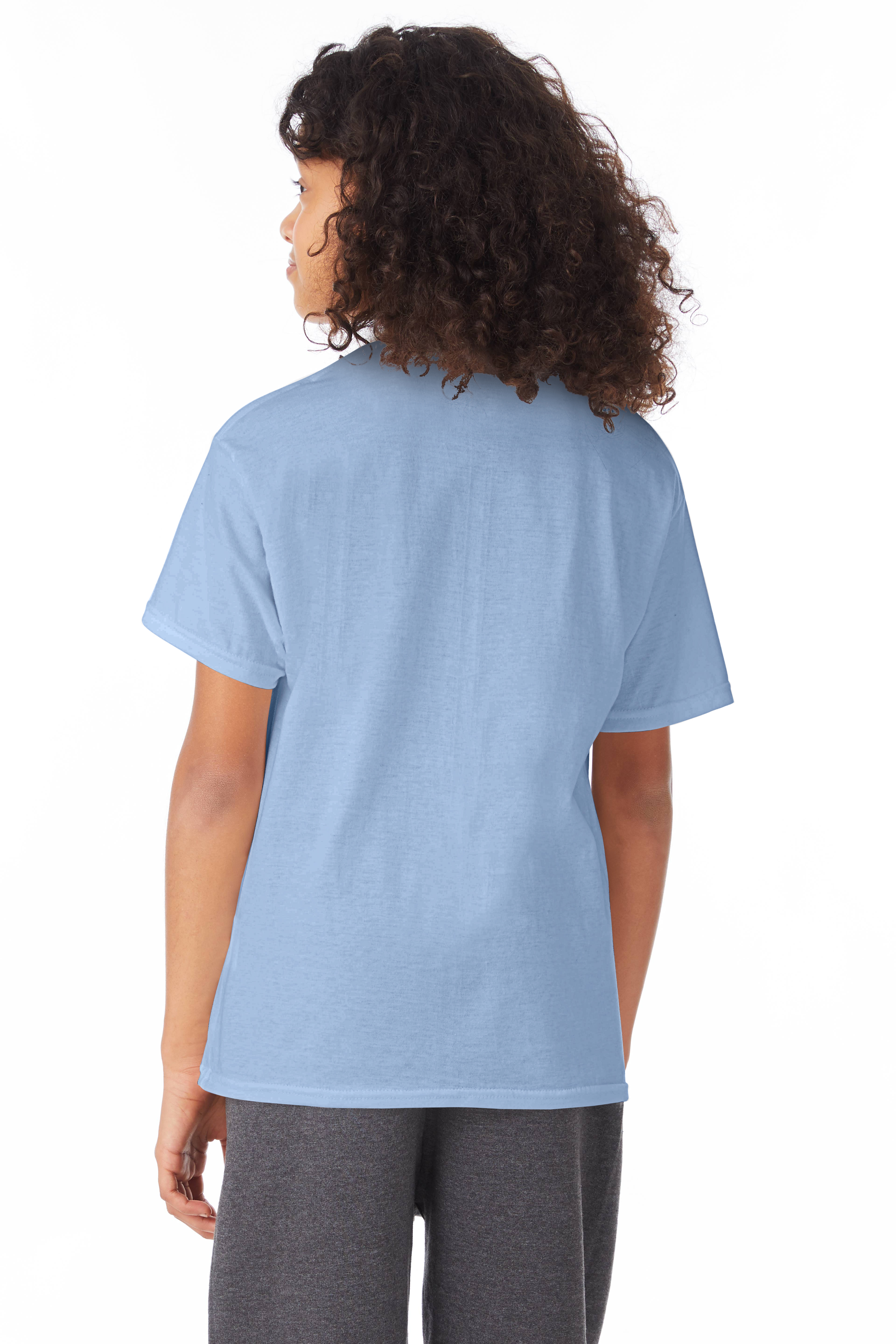 Hanes 5370 Light Blue