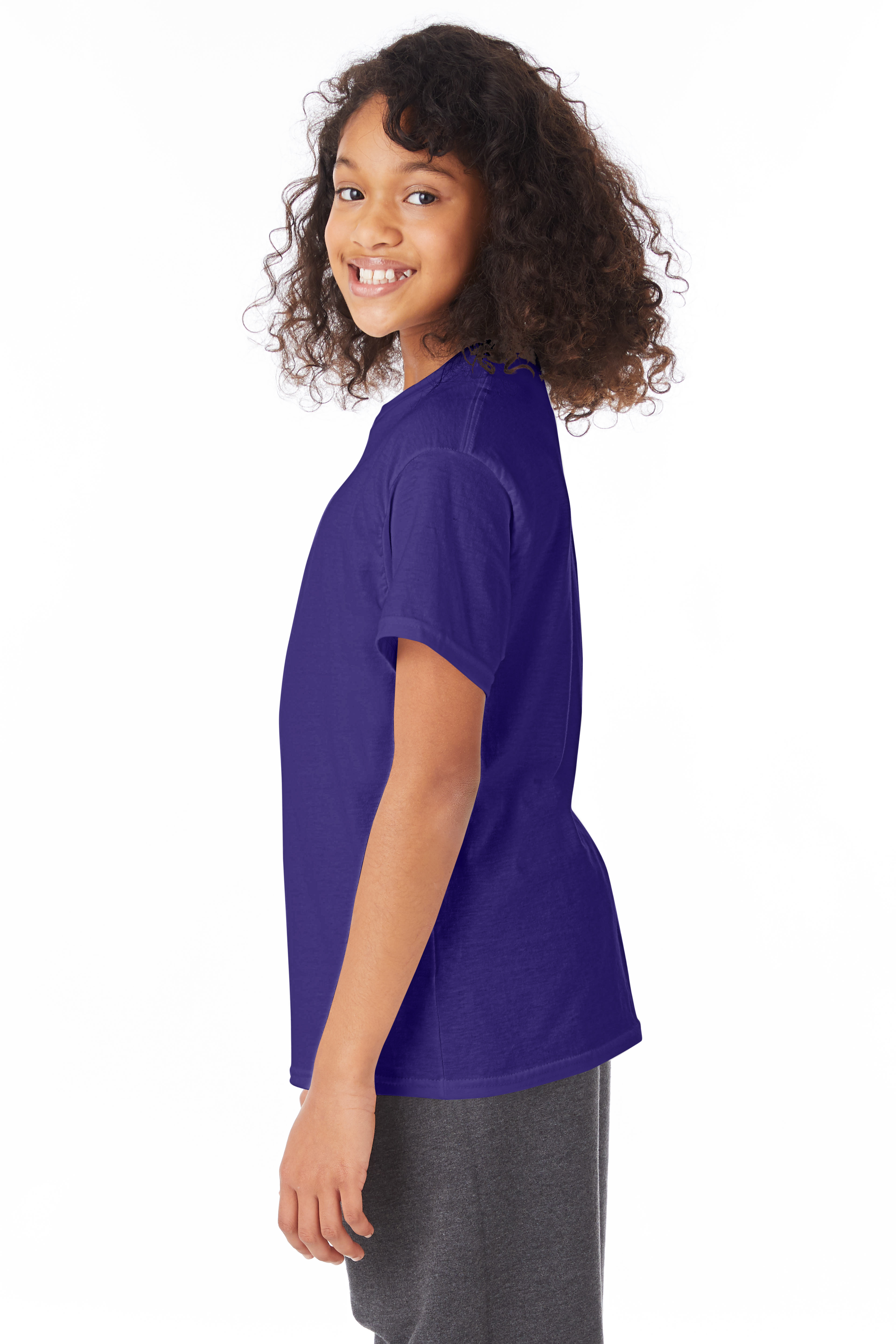 Hanes 5370 Purple