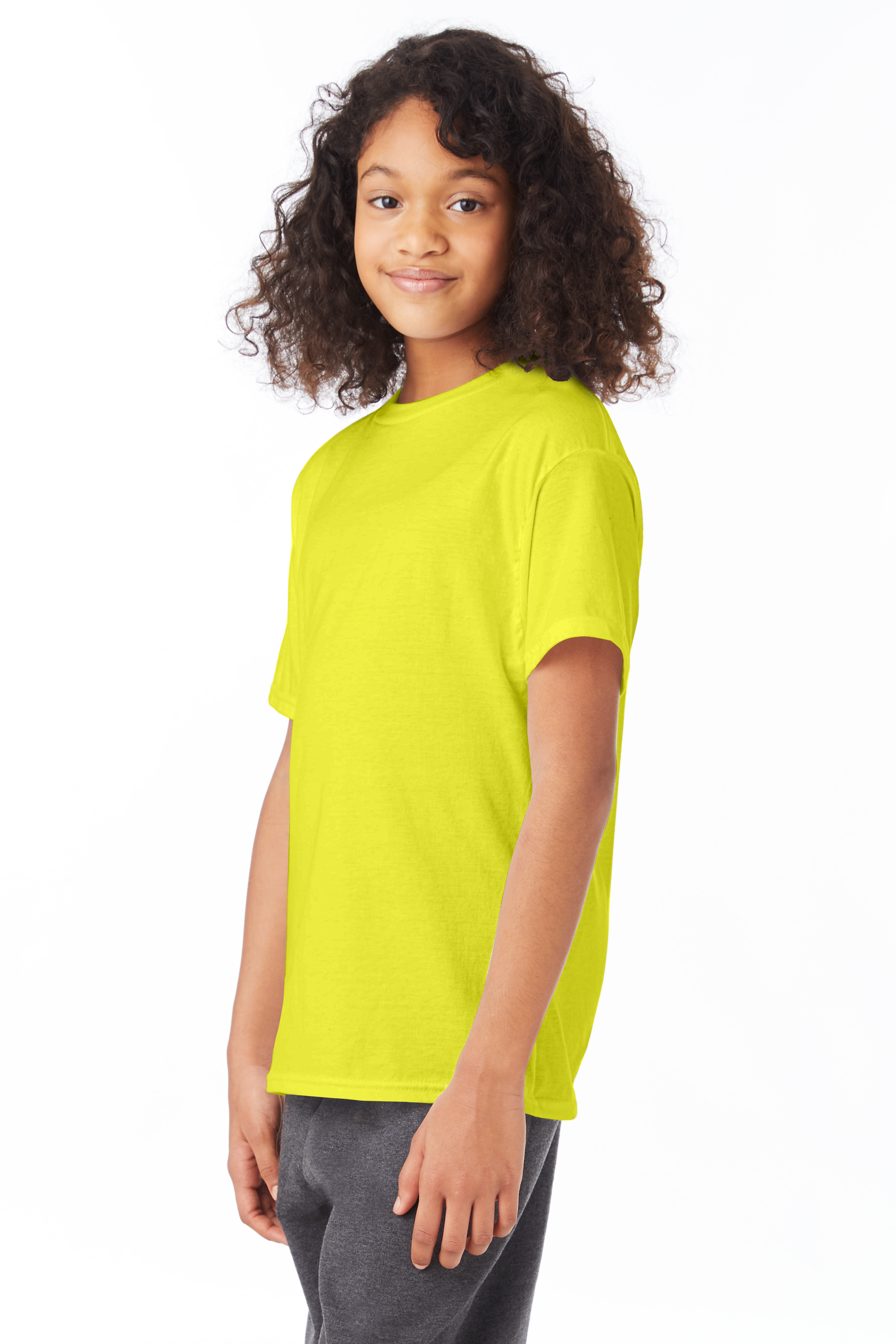 Hanes 5370 Safety Green