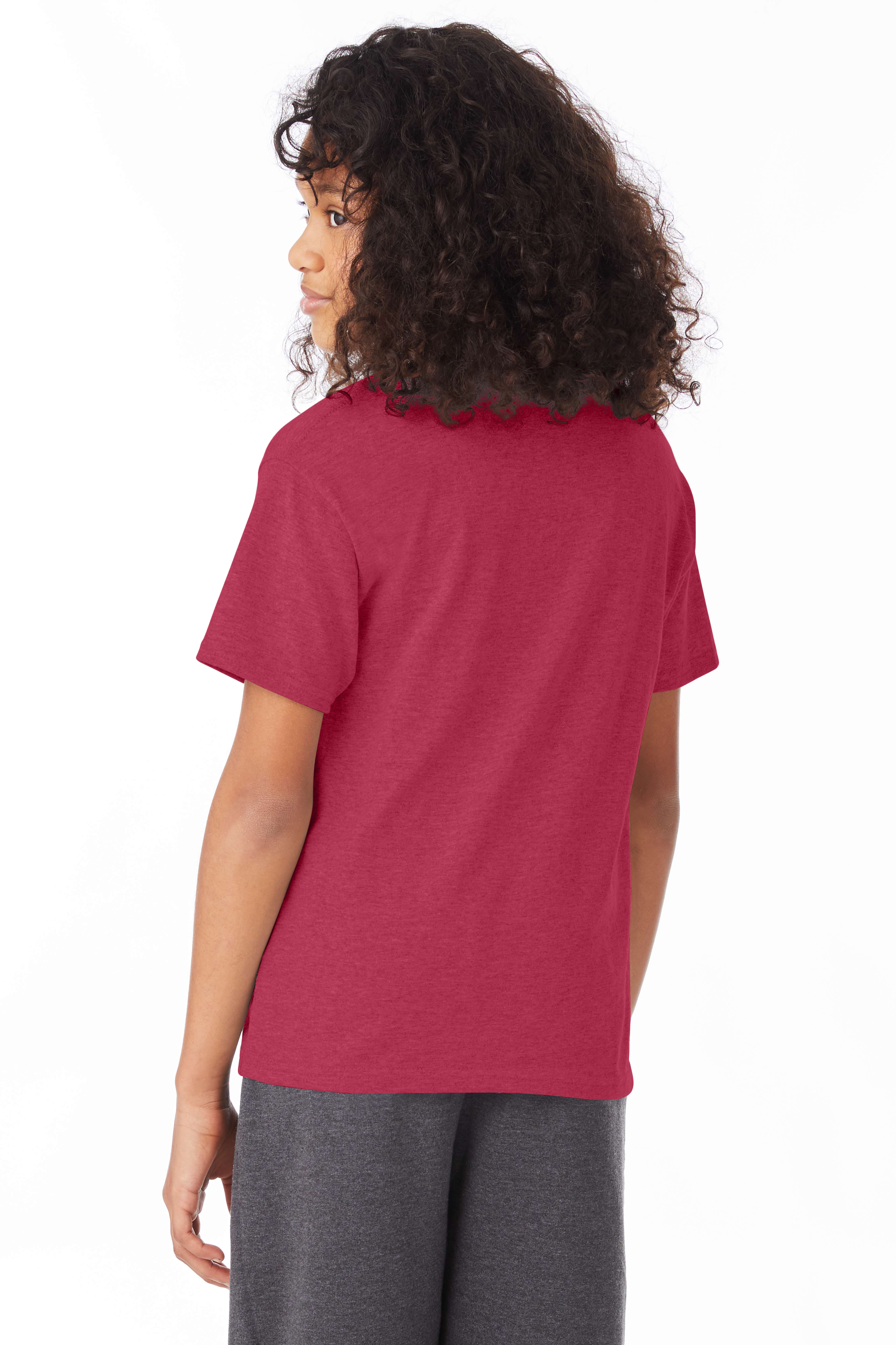 Hanes 5370 Heather Red