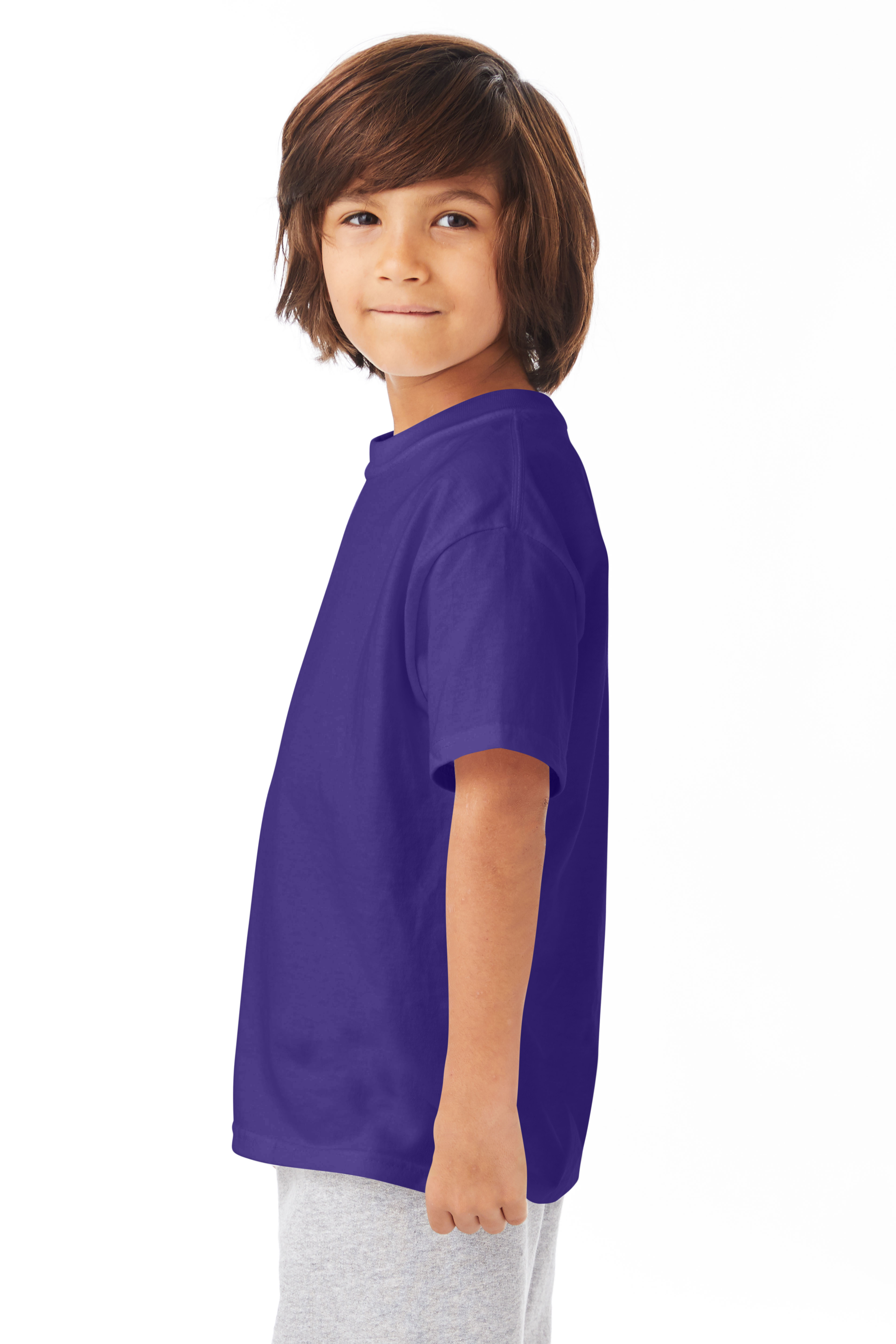 Hanes 54500 Purple