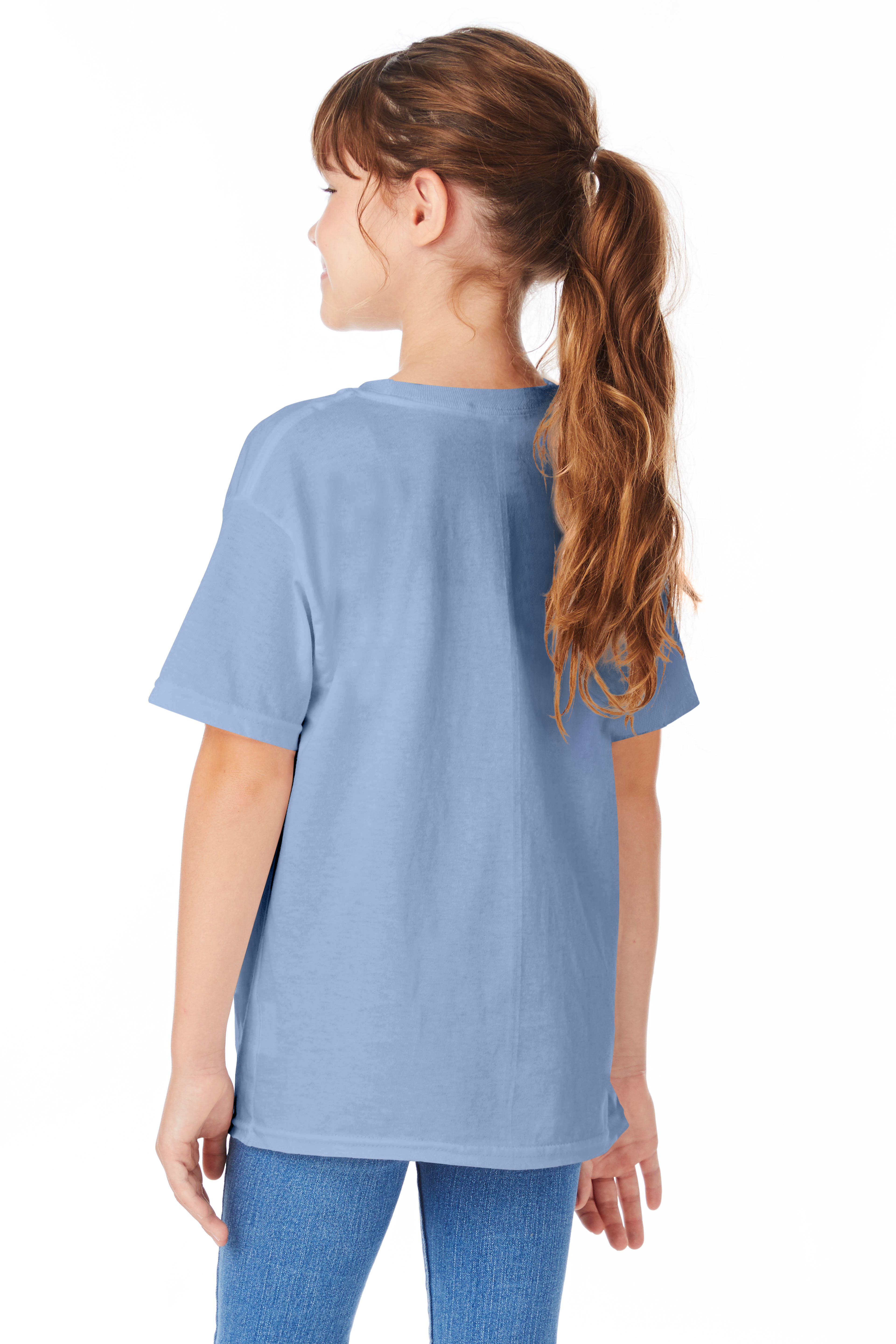 Hanes 5480 Light Blue