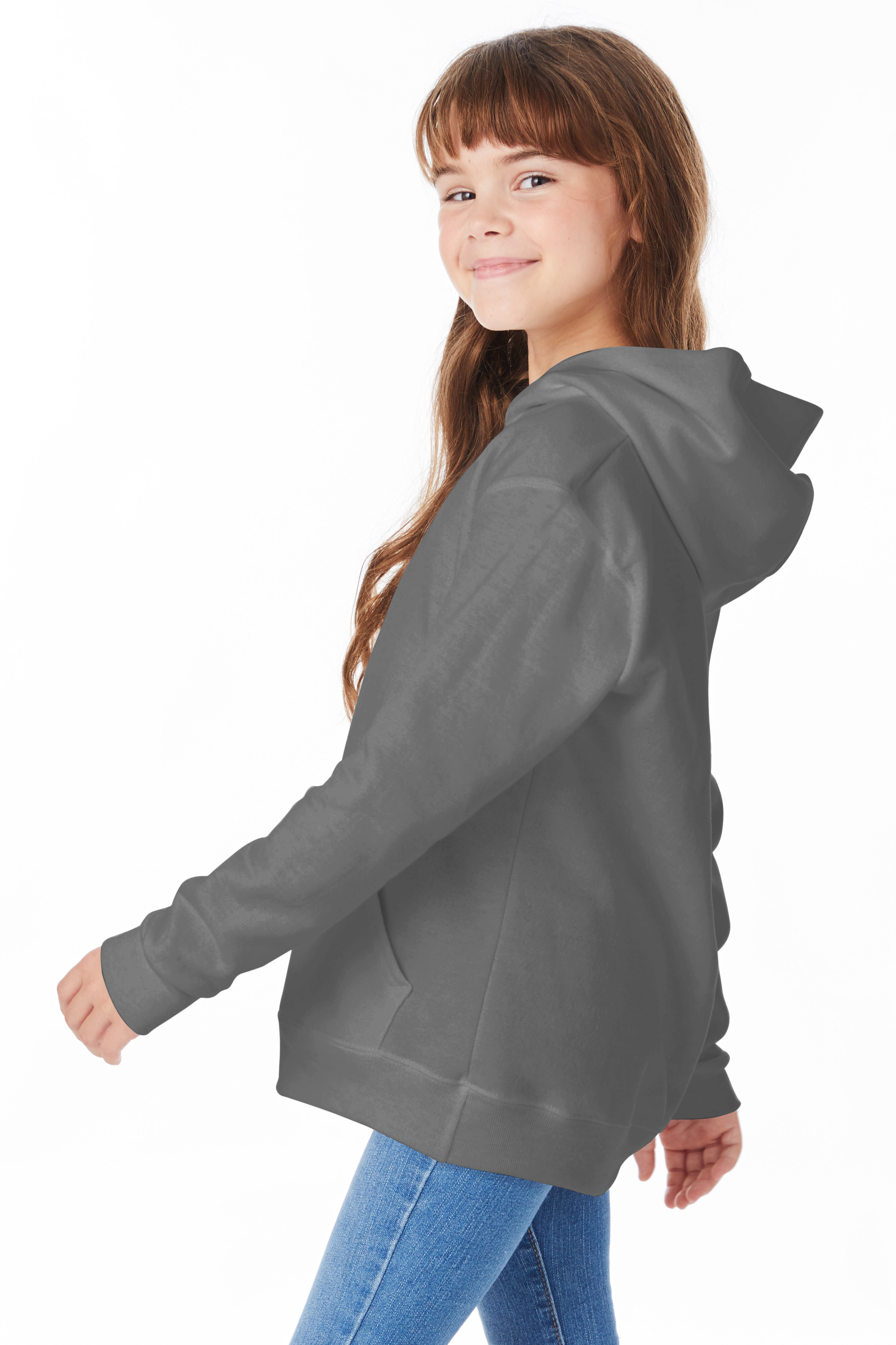 Hanes P473 Smoke Gray