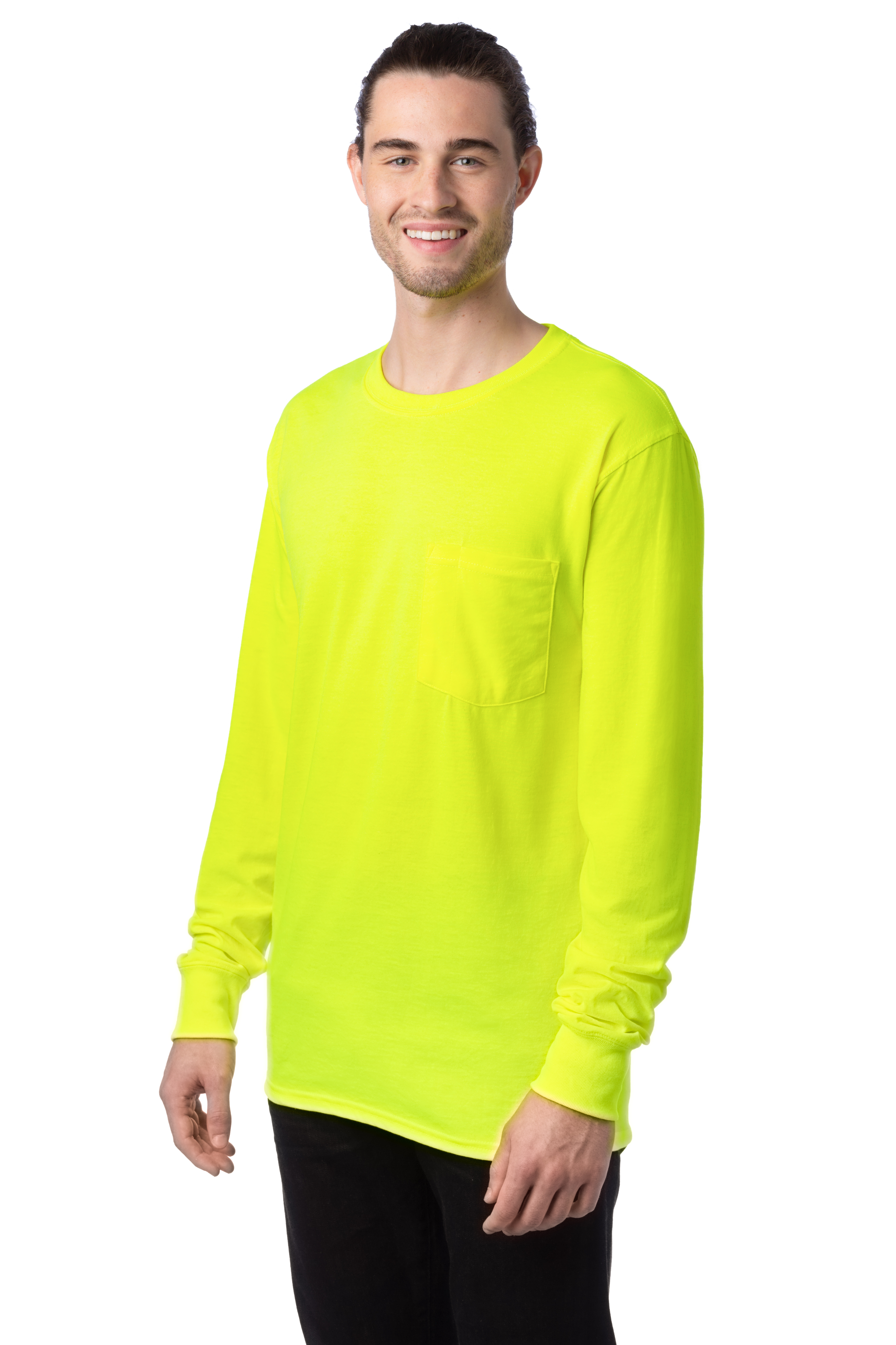 Hanes W120 Safety Green