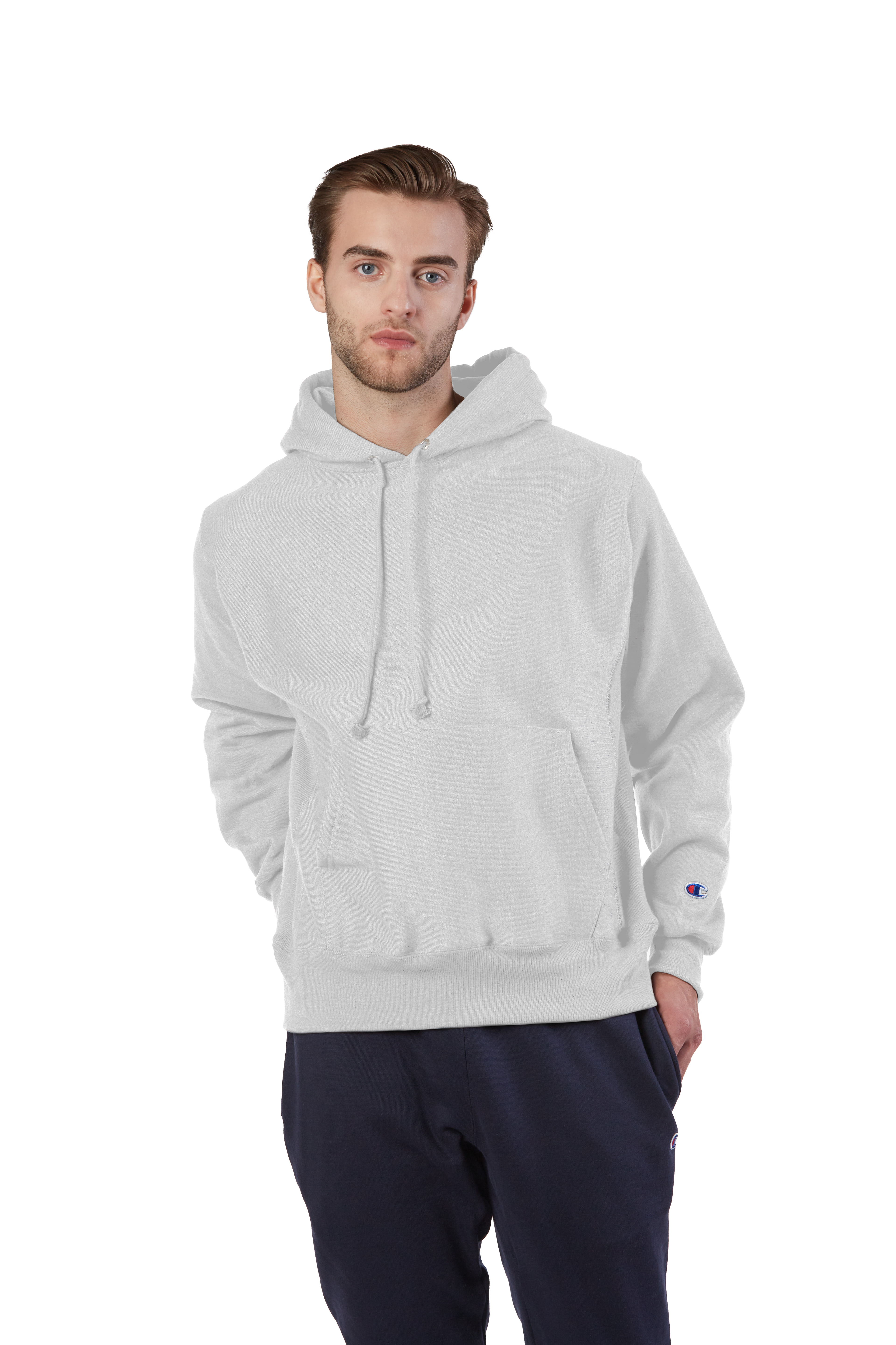 Silver champion hoodie online