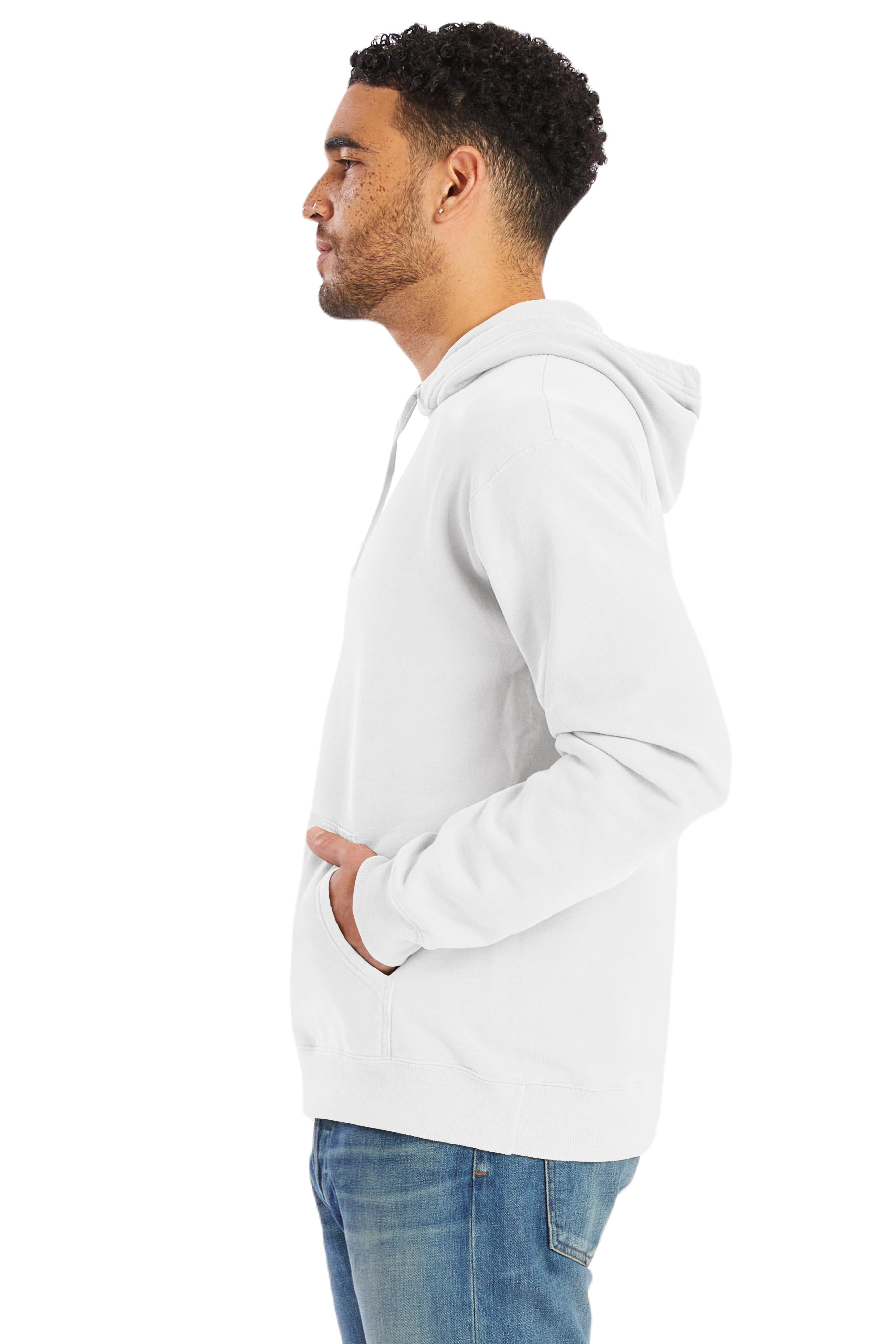 ComfortWash by Hanes GDH450 White Pfd