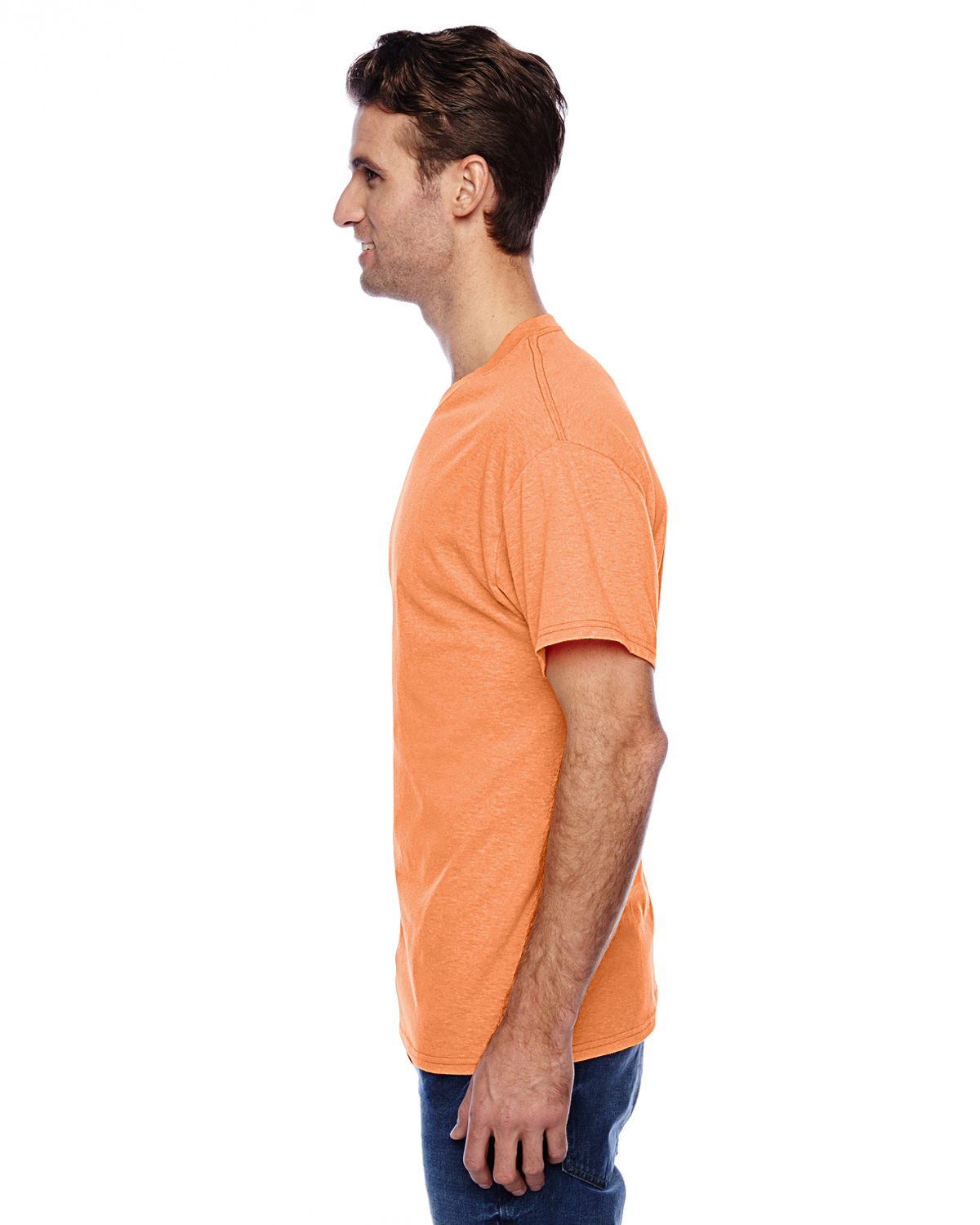Hanes P4200 Neon Orange Heather