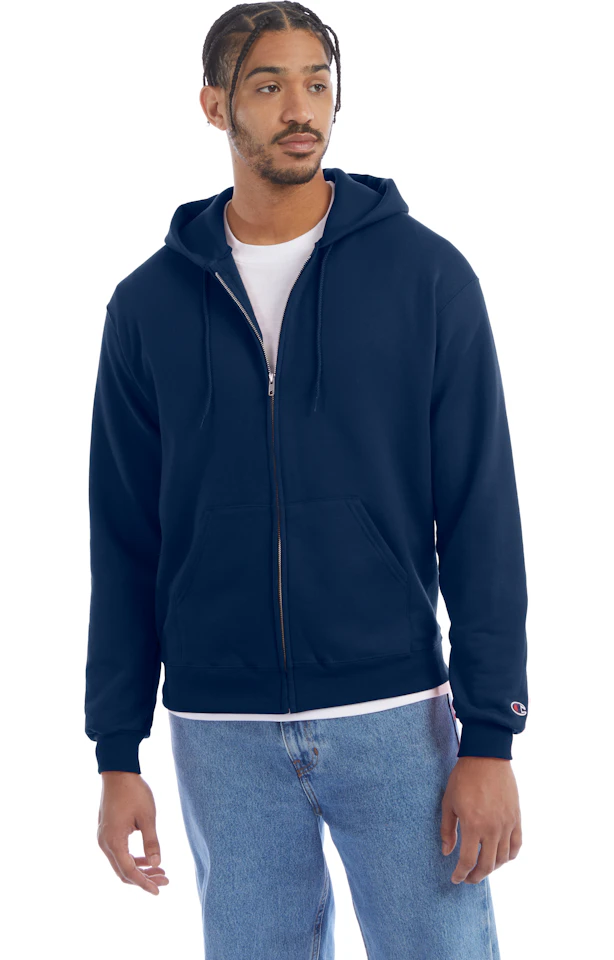 Champion Unisex Double Dry Eco® Full Zip Hoodie S800 Late Night