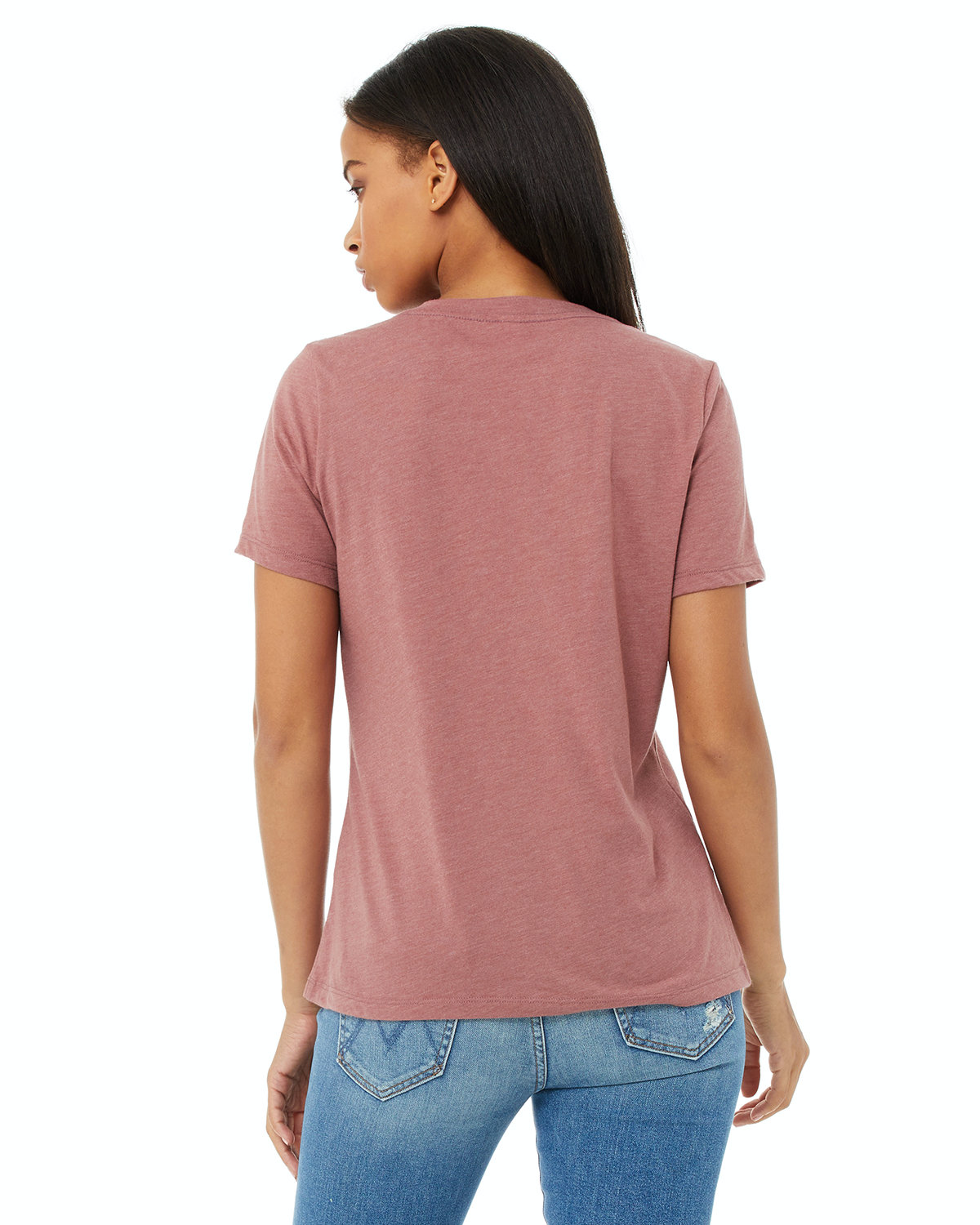 Bella + Canvas 6405CVC Heather Mauve