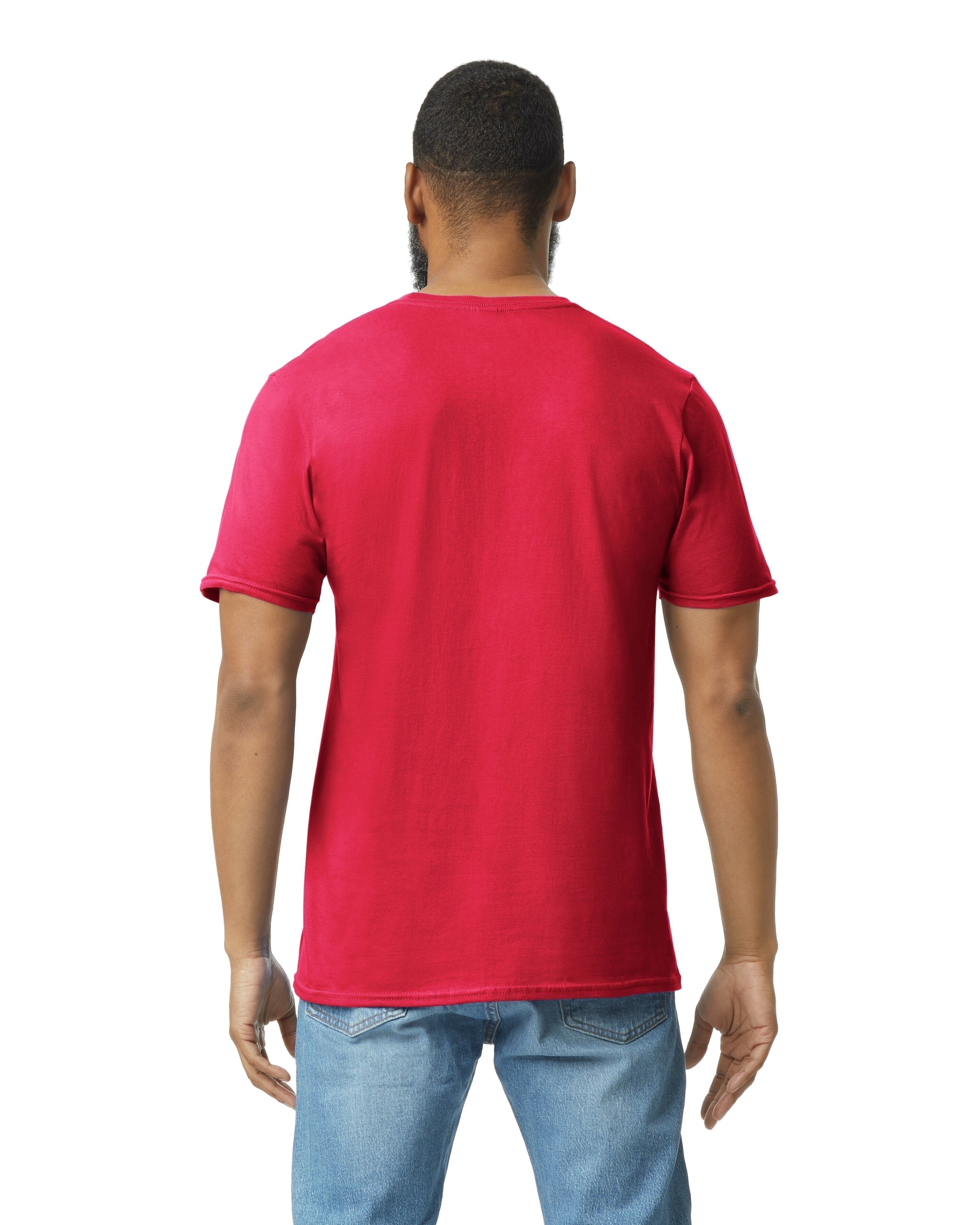 Gildan G640 Softstyle® Unisex T Shirt Red | Jiffy