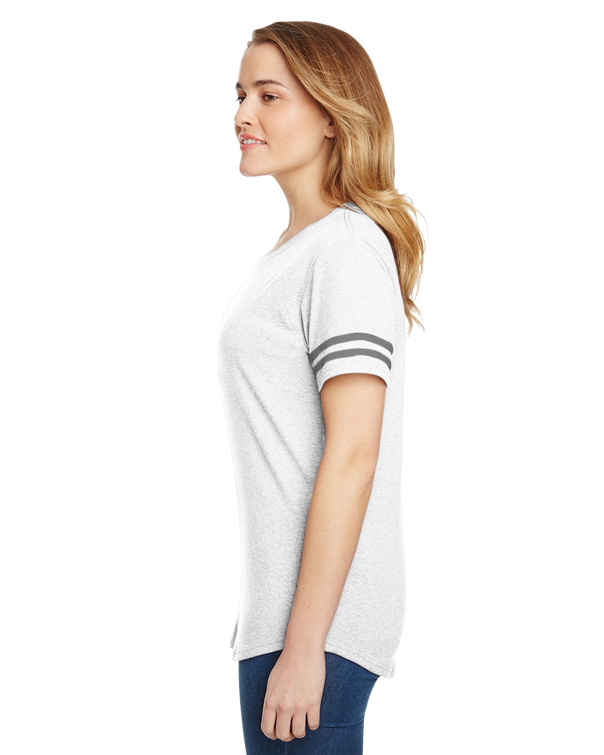 Gildan G500VTL Ash Gray / Graphite Heather