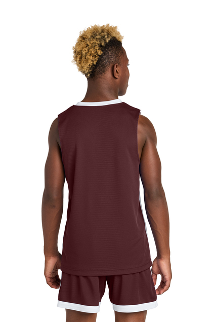 Sport-Tek YST900 Maroon/White