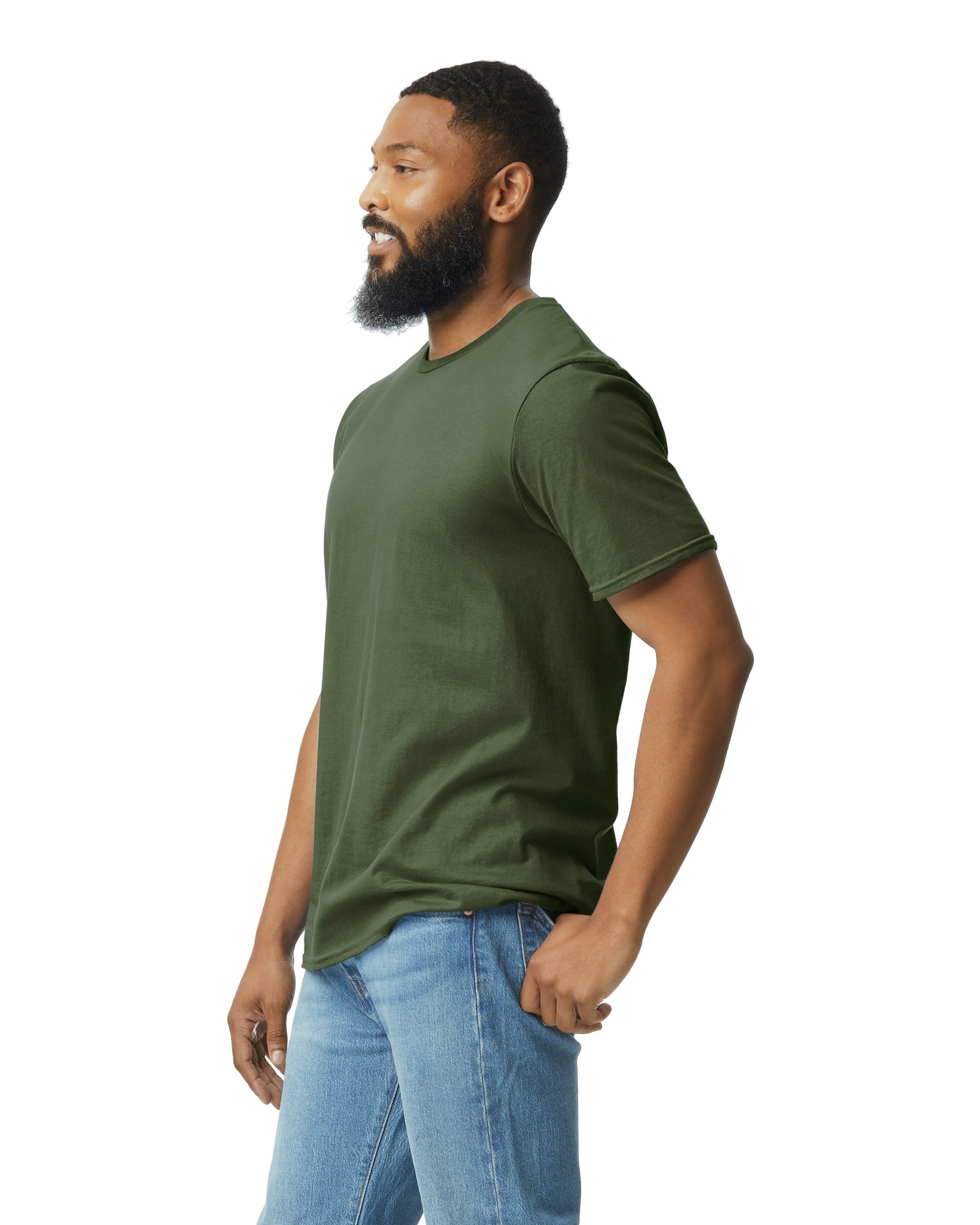 Gildan G640 Military Green