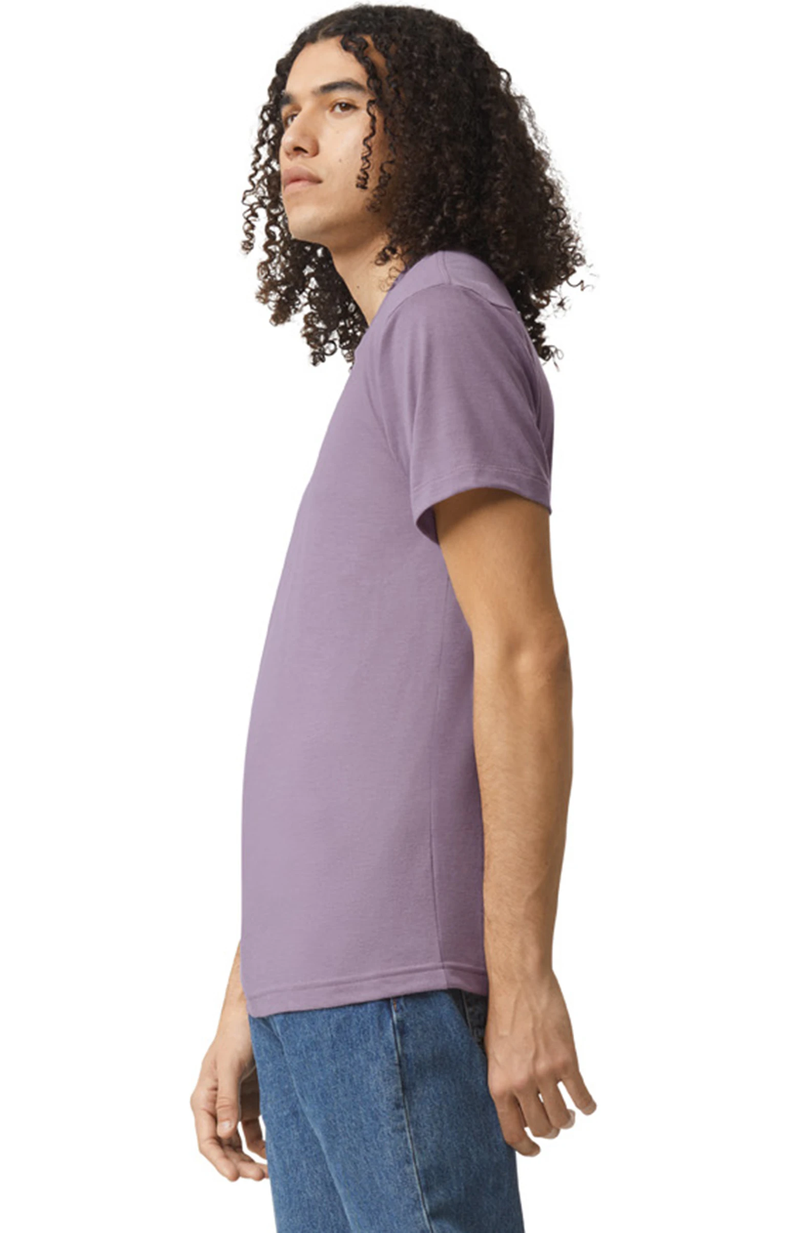 American Apparel Unisex Triblend Short Sleeve Track T Shirt Tr401 W Tri ...