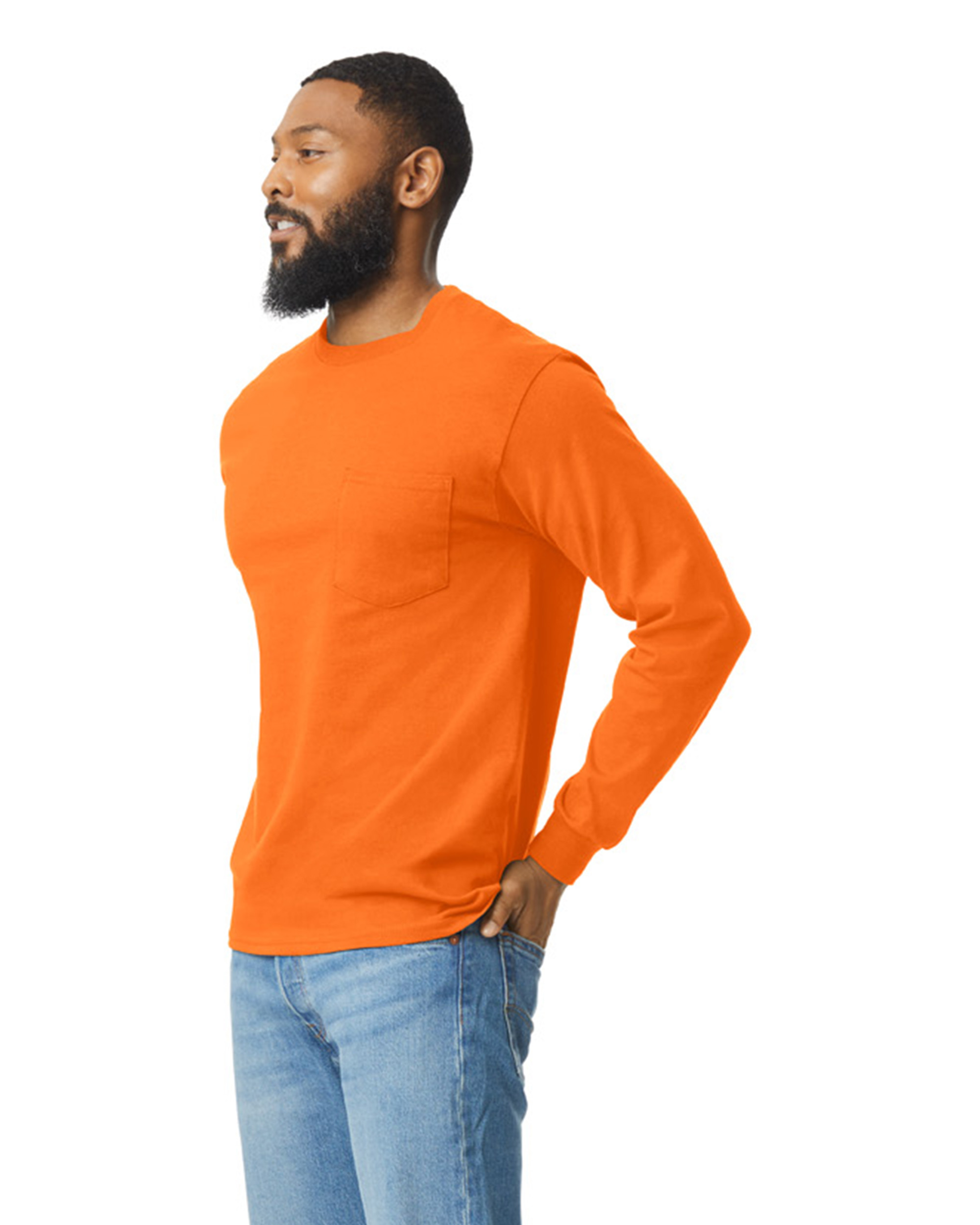 Gildan G241 High Viz Safety Orange