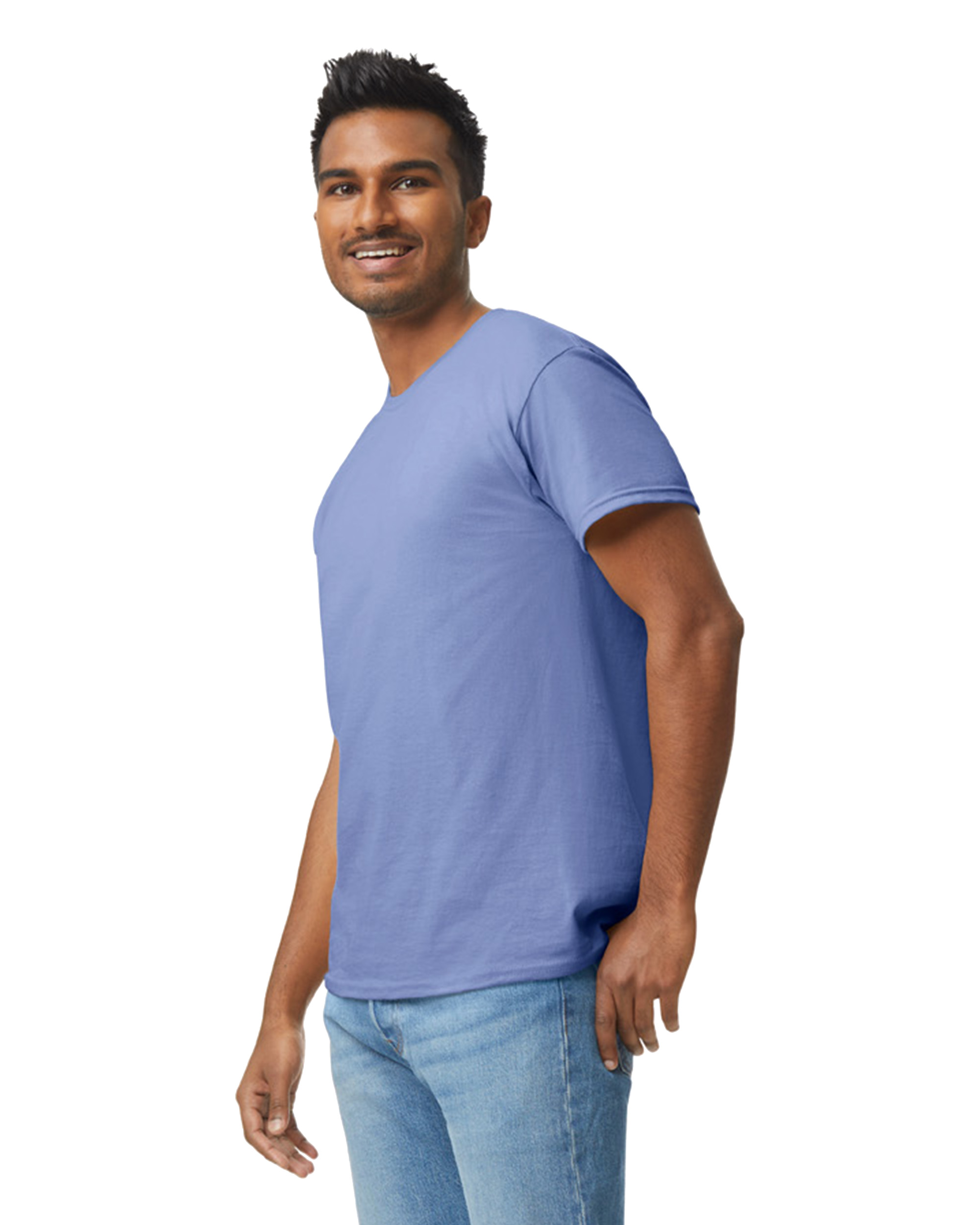 Gildan Unisex Heavy Cotton™ T Shirt G500 Violet | Jiffy