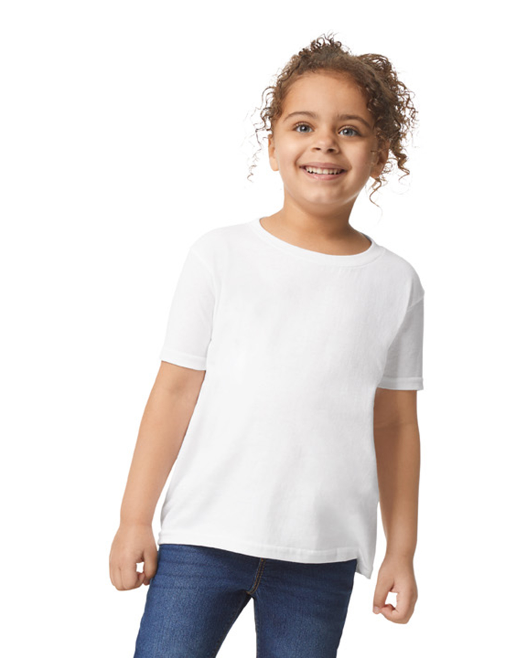 Gildan Youth Heavy Cotton™ T Shirt G500 B White | Jiffy