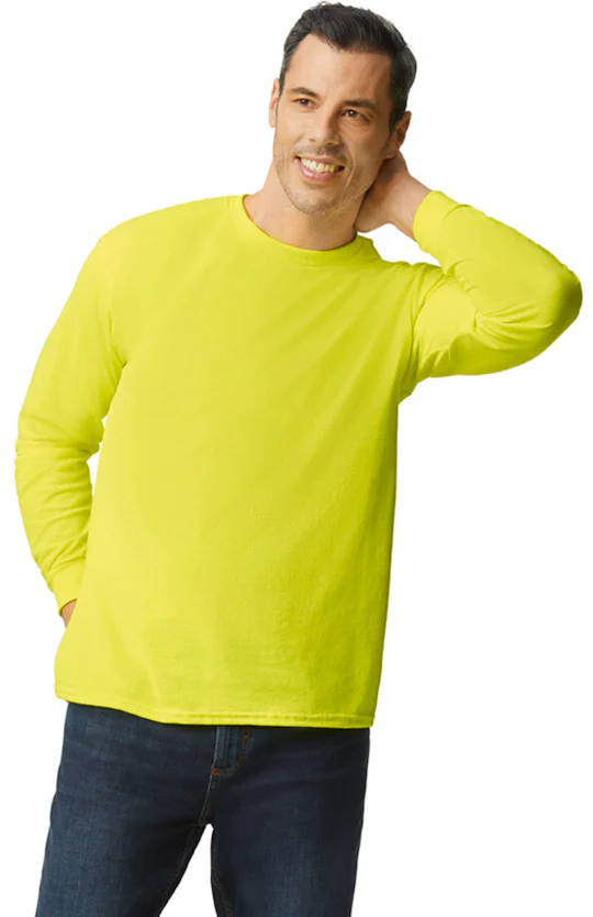 Gildan G540 Safety Green