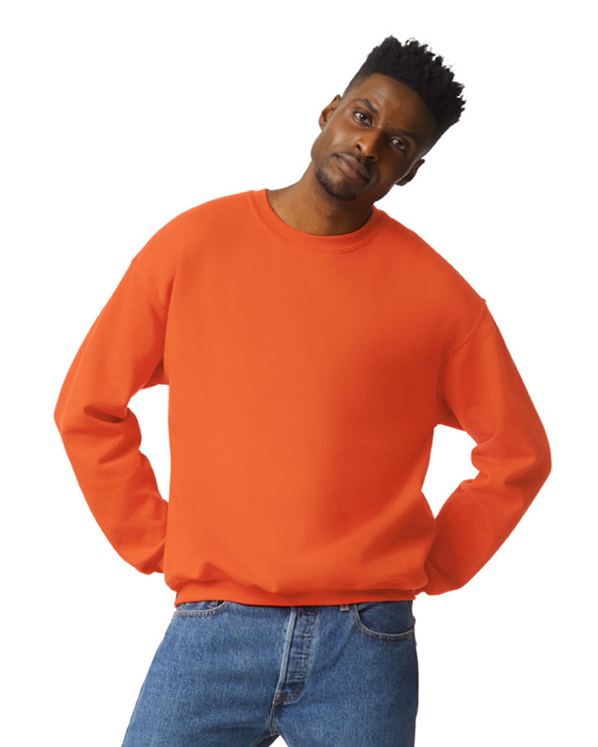 Orange Sweatshirts Fast Free Shipping At 59 Jiffy