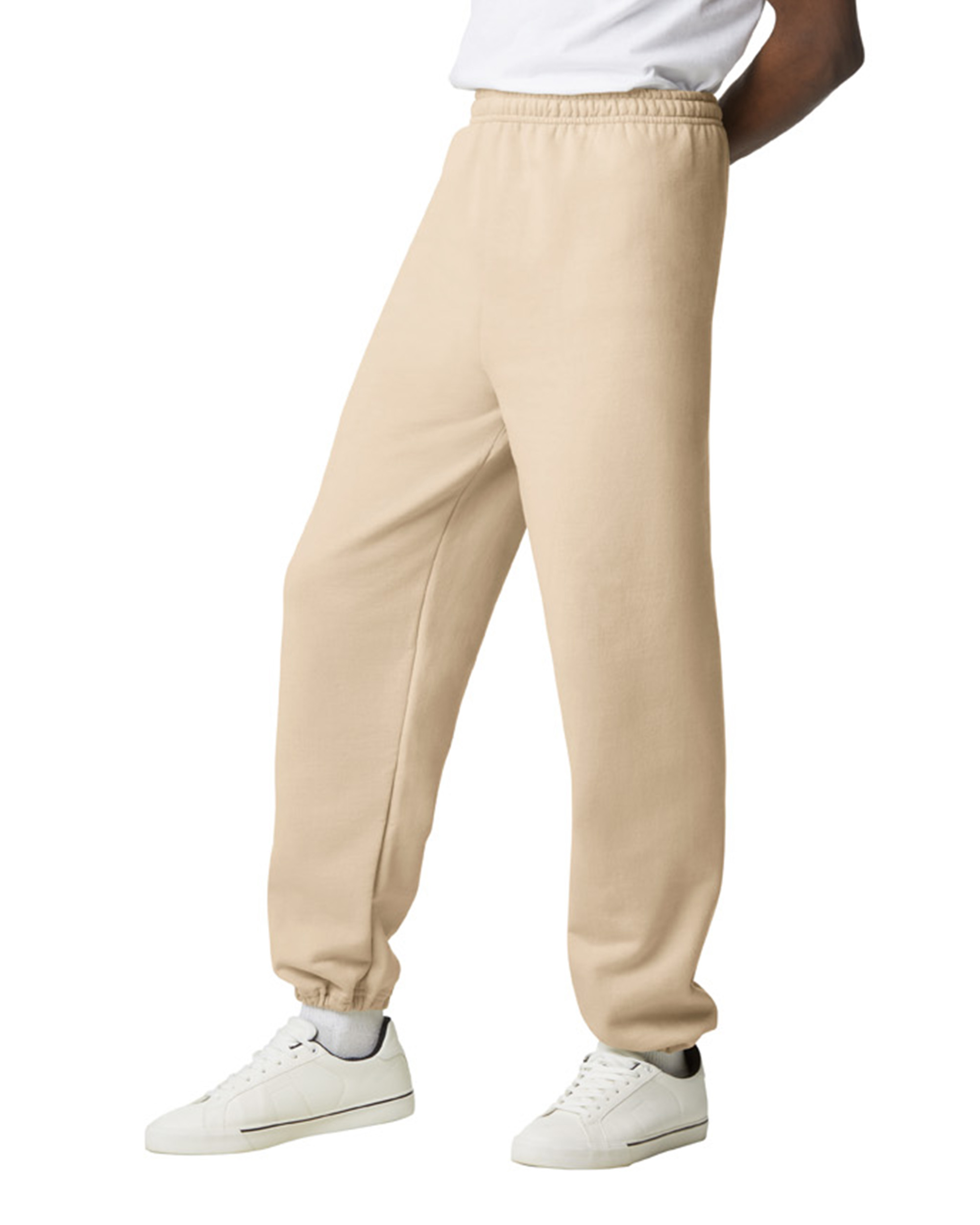 Gildan Unisex Heavy Blend™ 50/50 Sweatpants G182 Sand | Jiffy