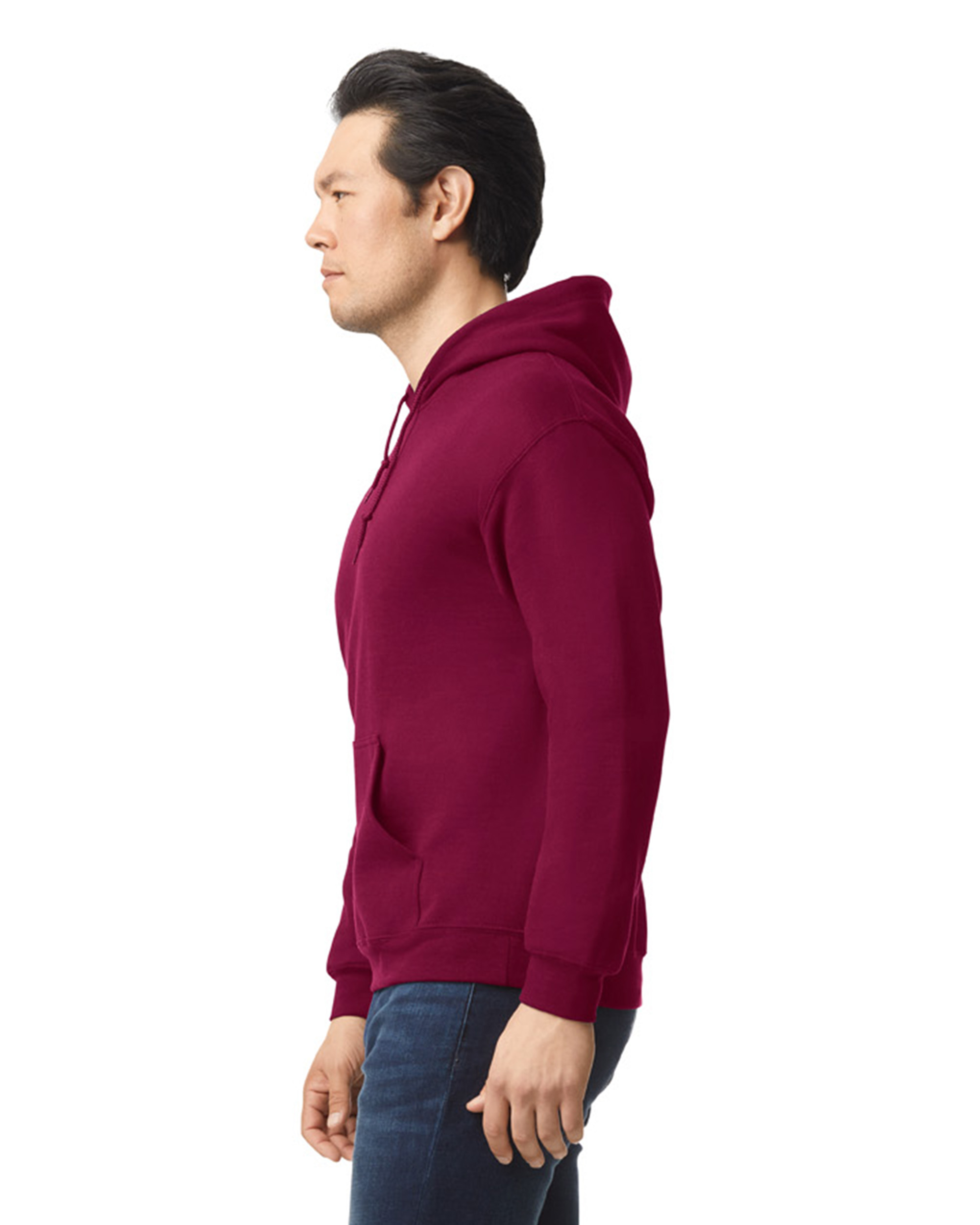 トップス GADID ANONIEM BERNY / RED Gildan Heavy Blend 8 oz. 50/50 Hood (G185) Cardinal Red, M