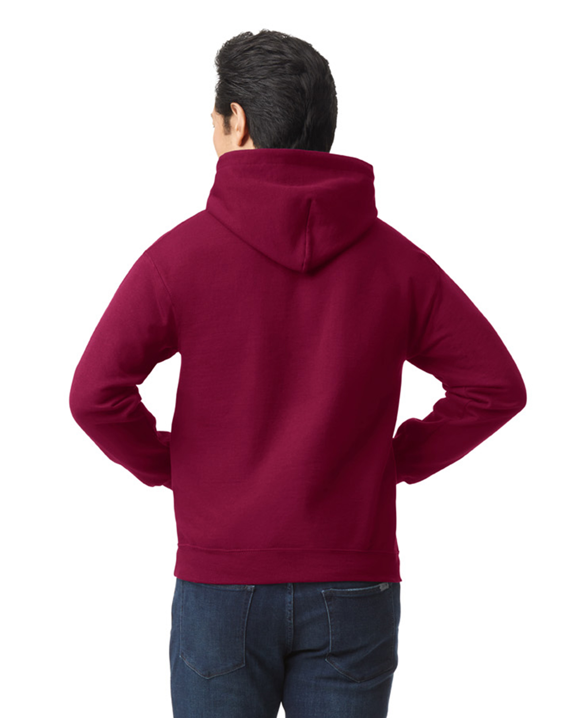Gildan Unisex Heavy Blend™ 50/50 Hoodie G185 Garnet | Jiffy