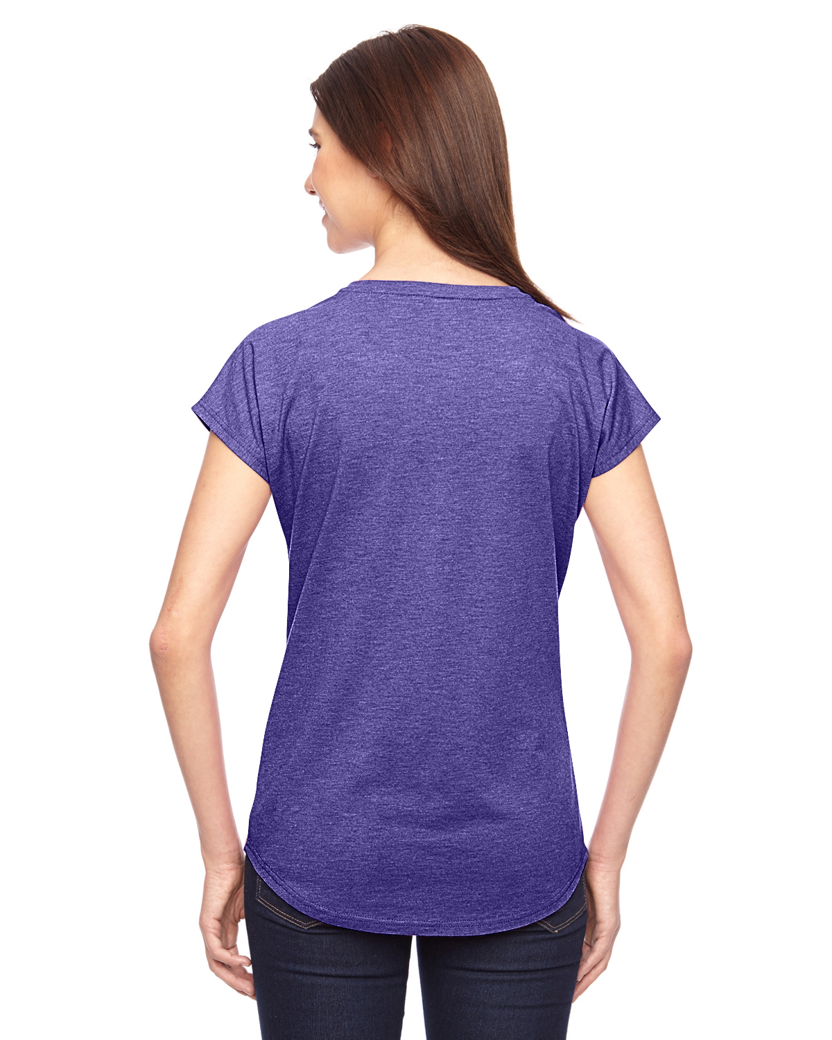 Anvil 6750VL Heather Purple