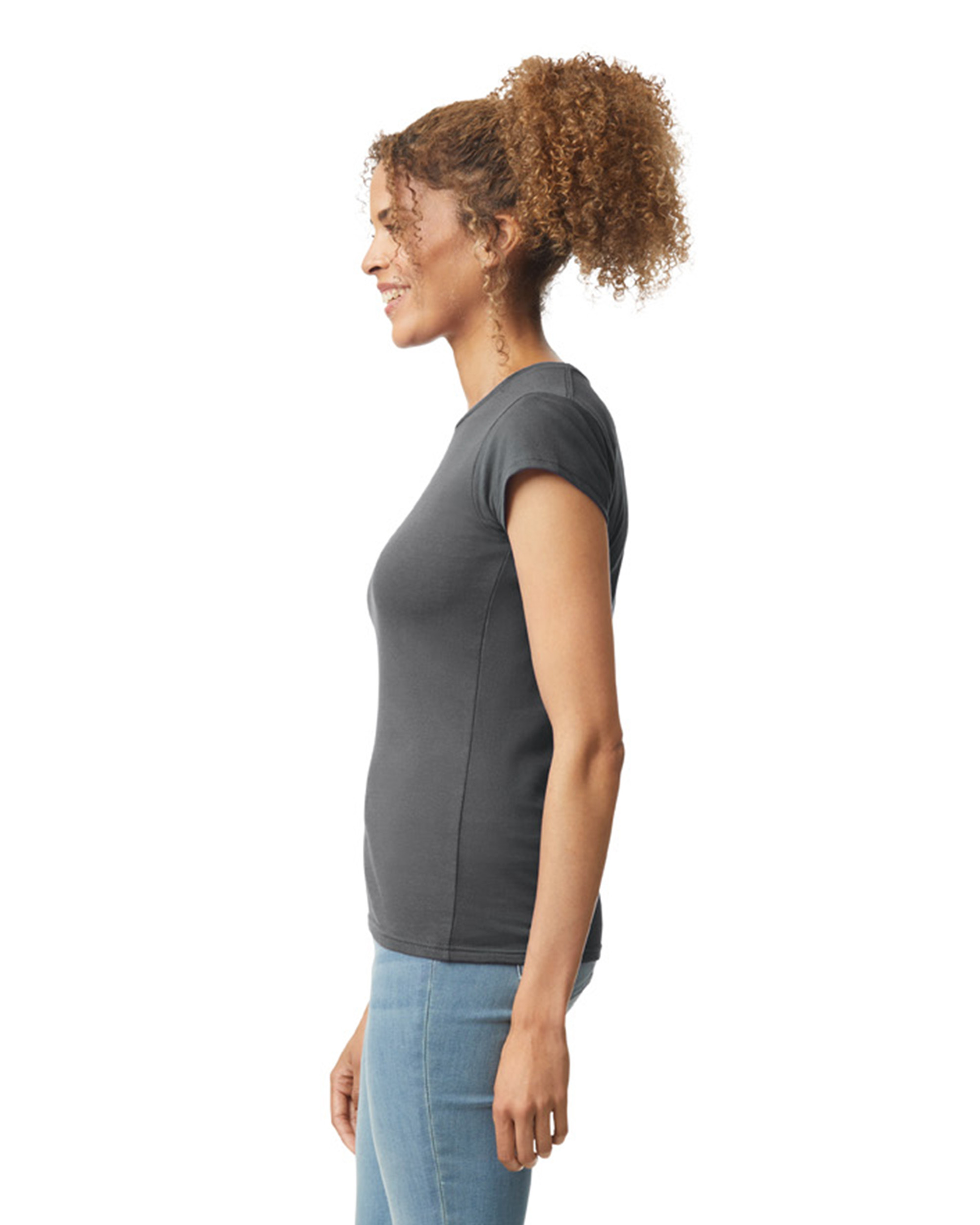 Gildan G640L Charcoal