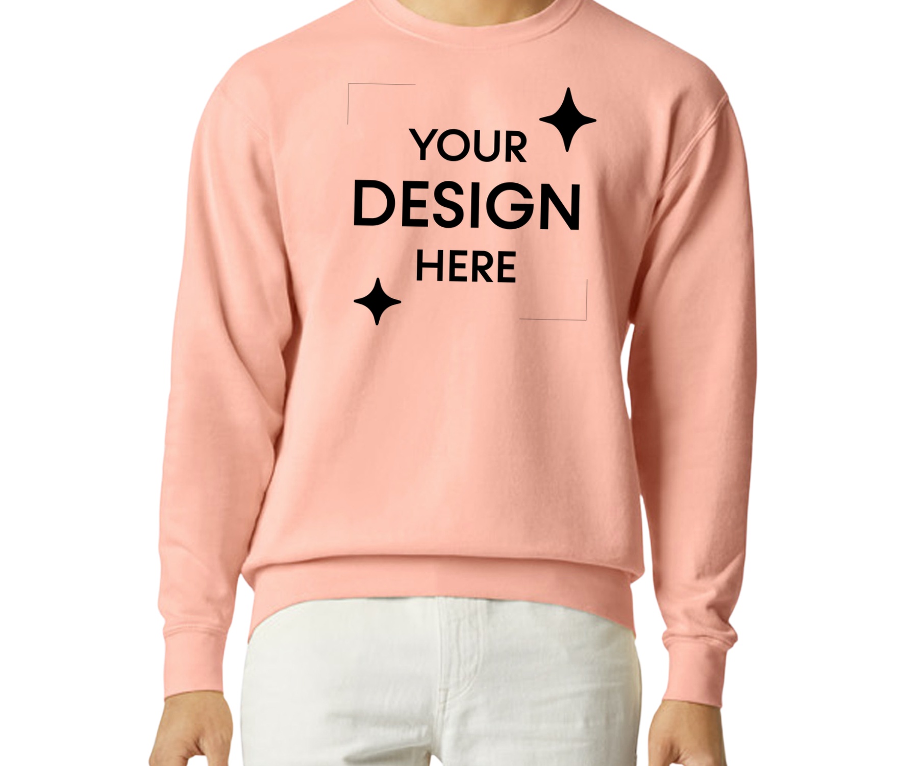 Unisex Lighweight Cotton Crewneck Sweatshirt