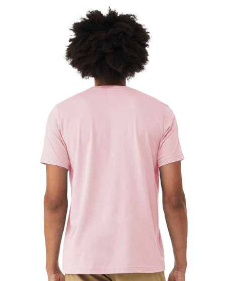 Bella + Canvas 3001CVC Heather Pink