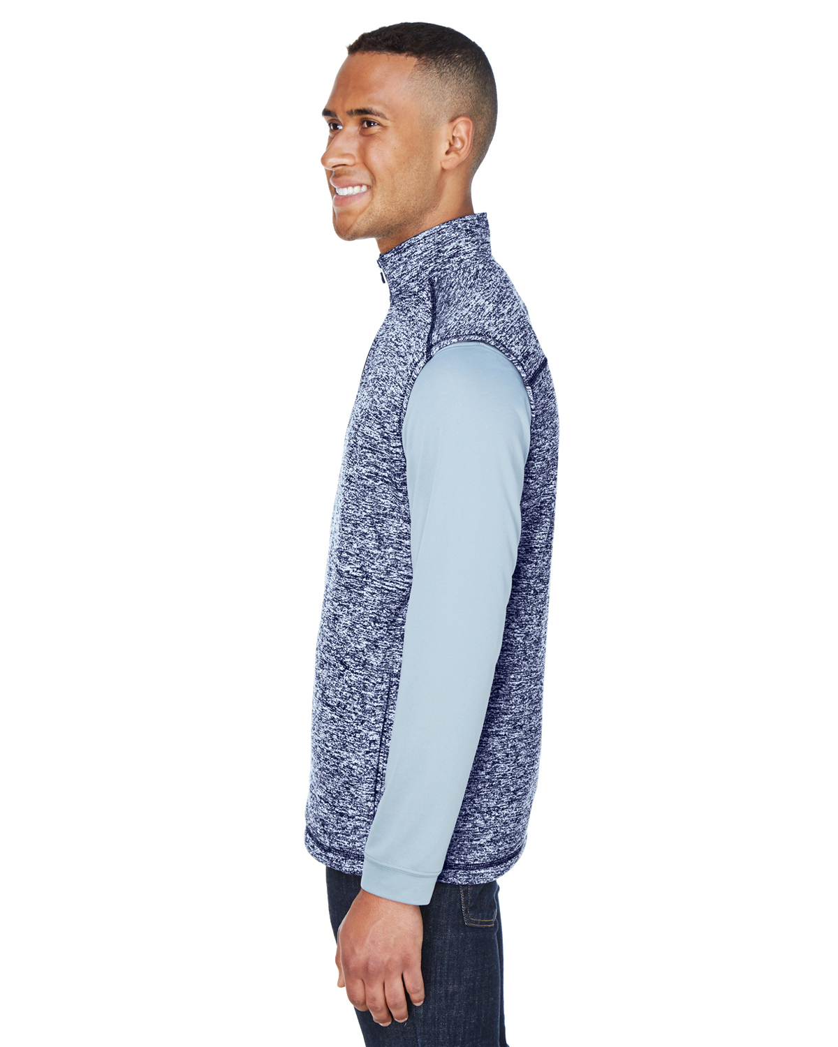 J America JA8631 Navy Fleck