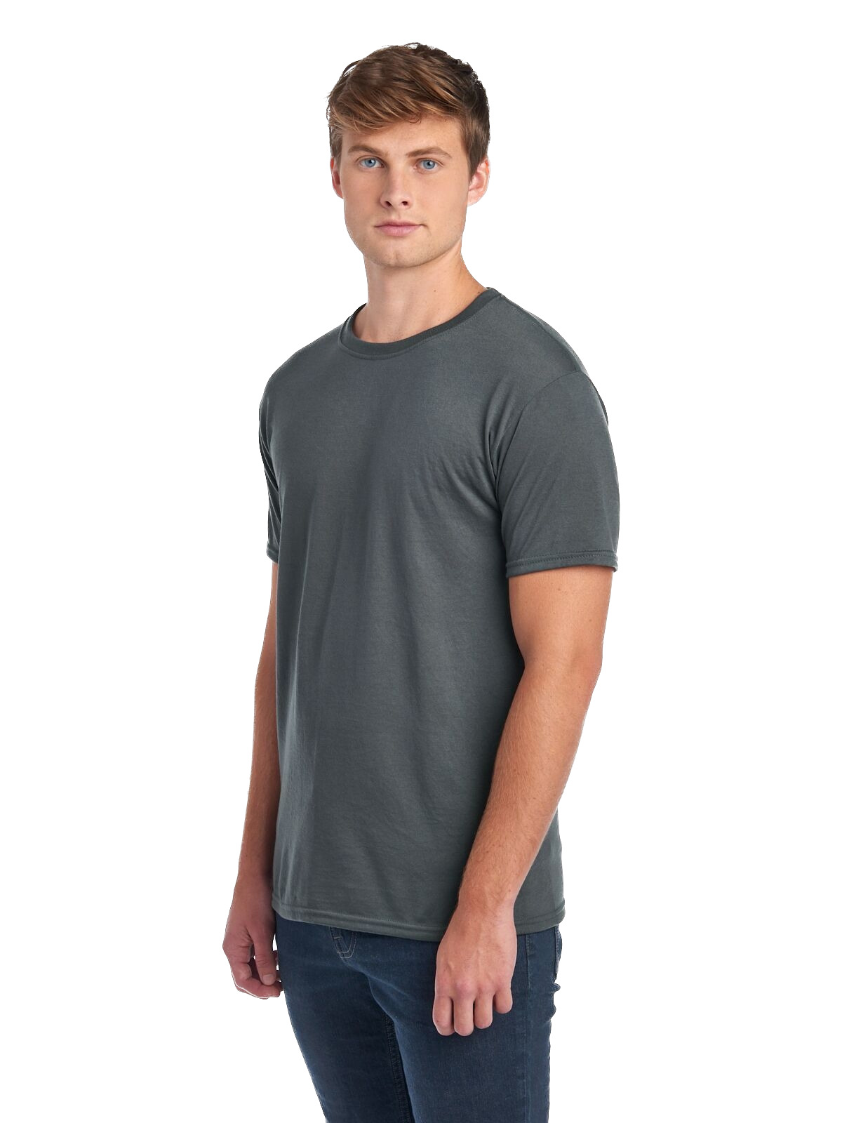 Jerzees 21M Charcoal Gray